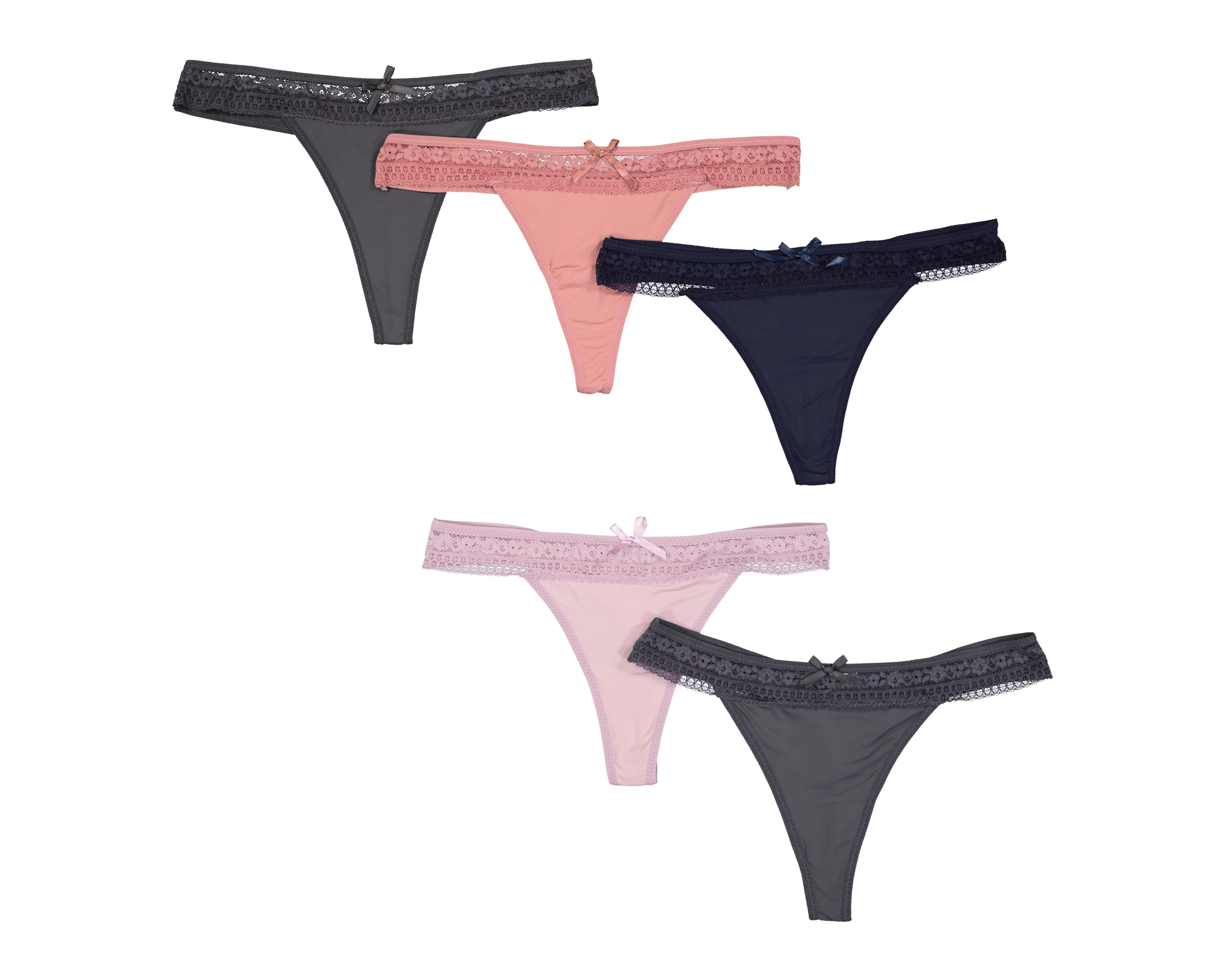 Tanga Frescura para Mujer 5 Piezas $219