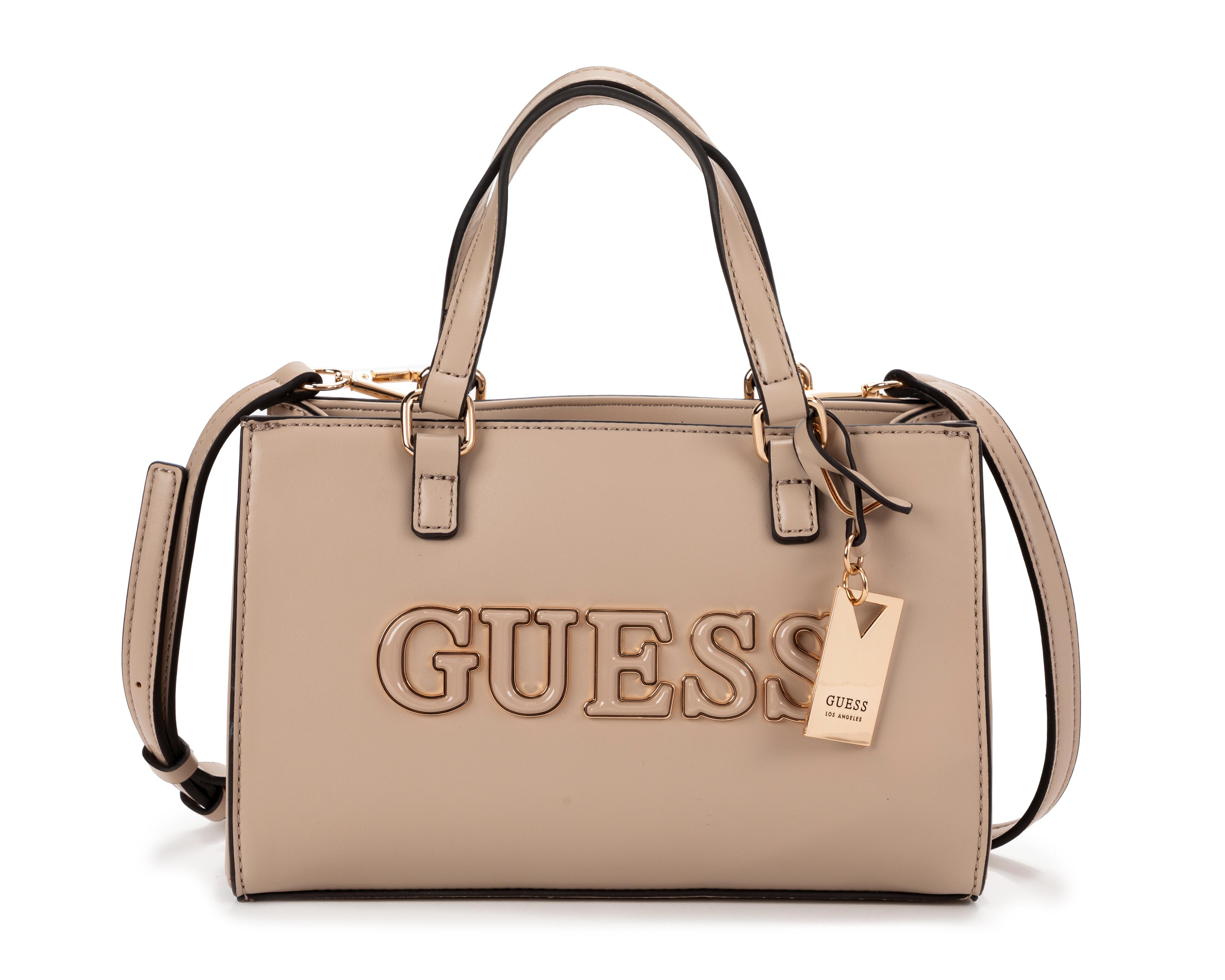 Foto 1 | Bolsa de Hombro Guess Rosa