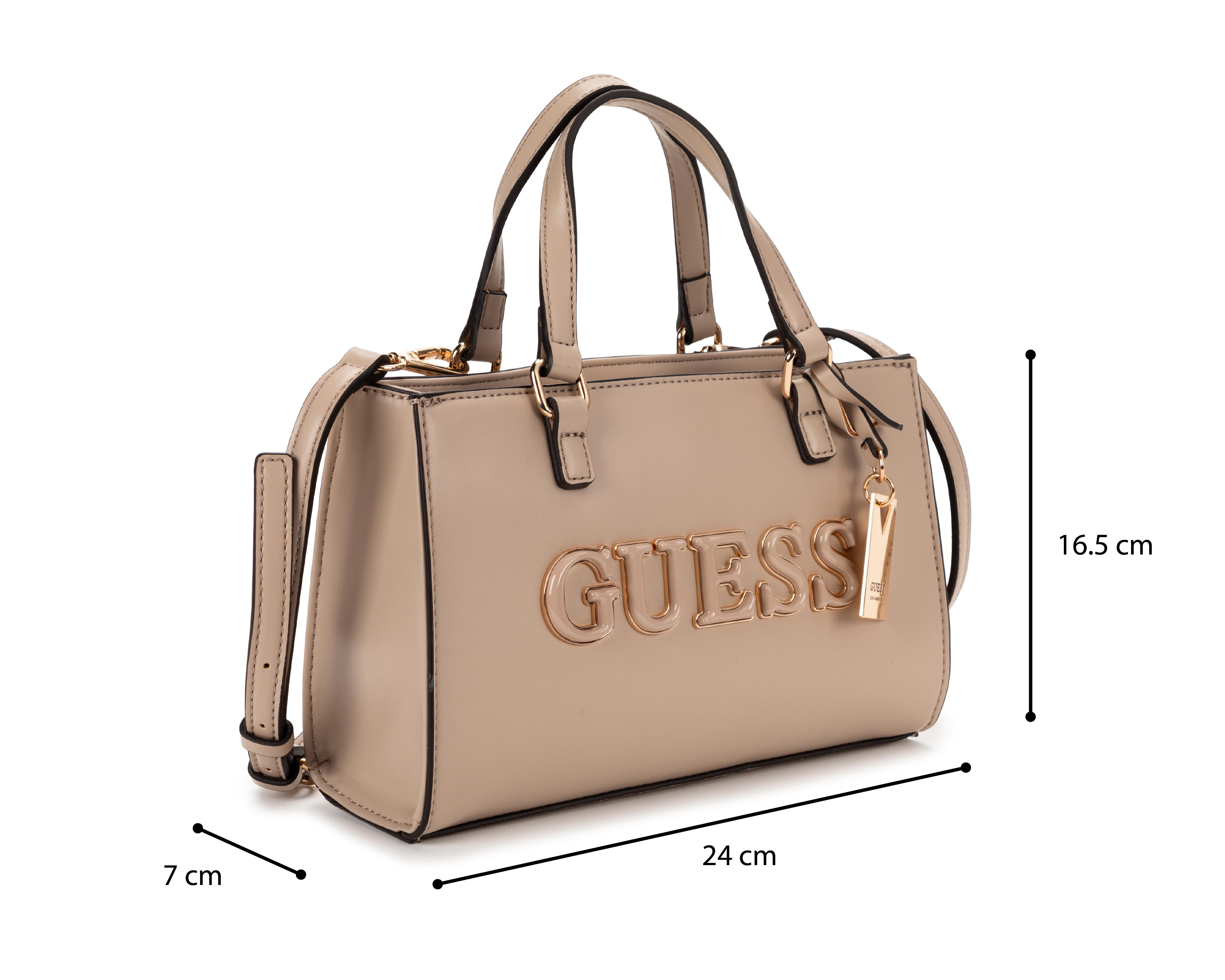 Foto 5 | Bolsa de Hombro Guess Rosa