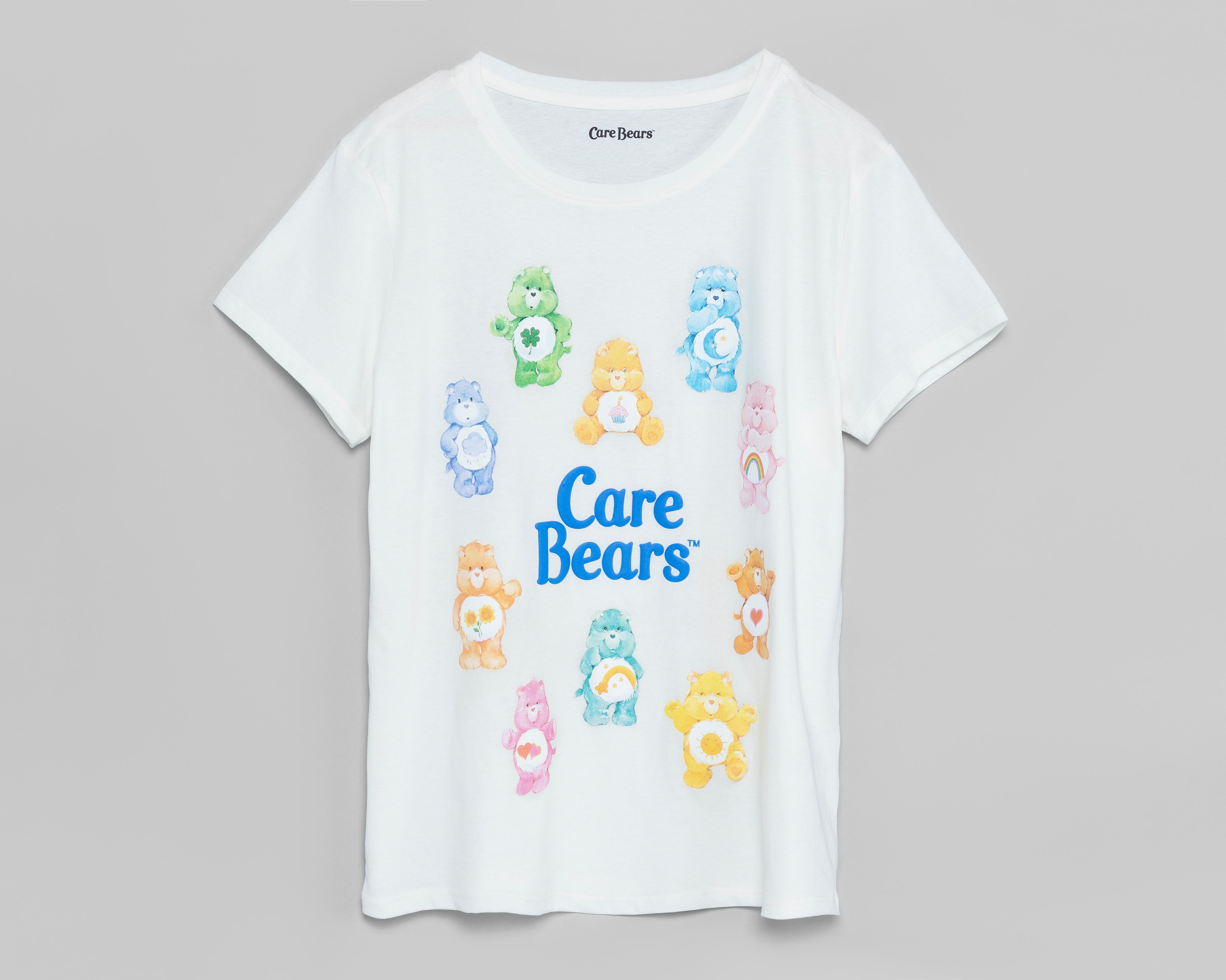 Foto 2 pulgar | Playera Care Bears Estampada para Mujer