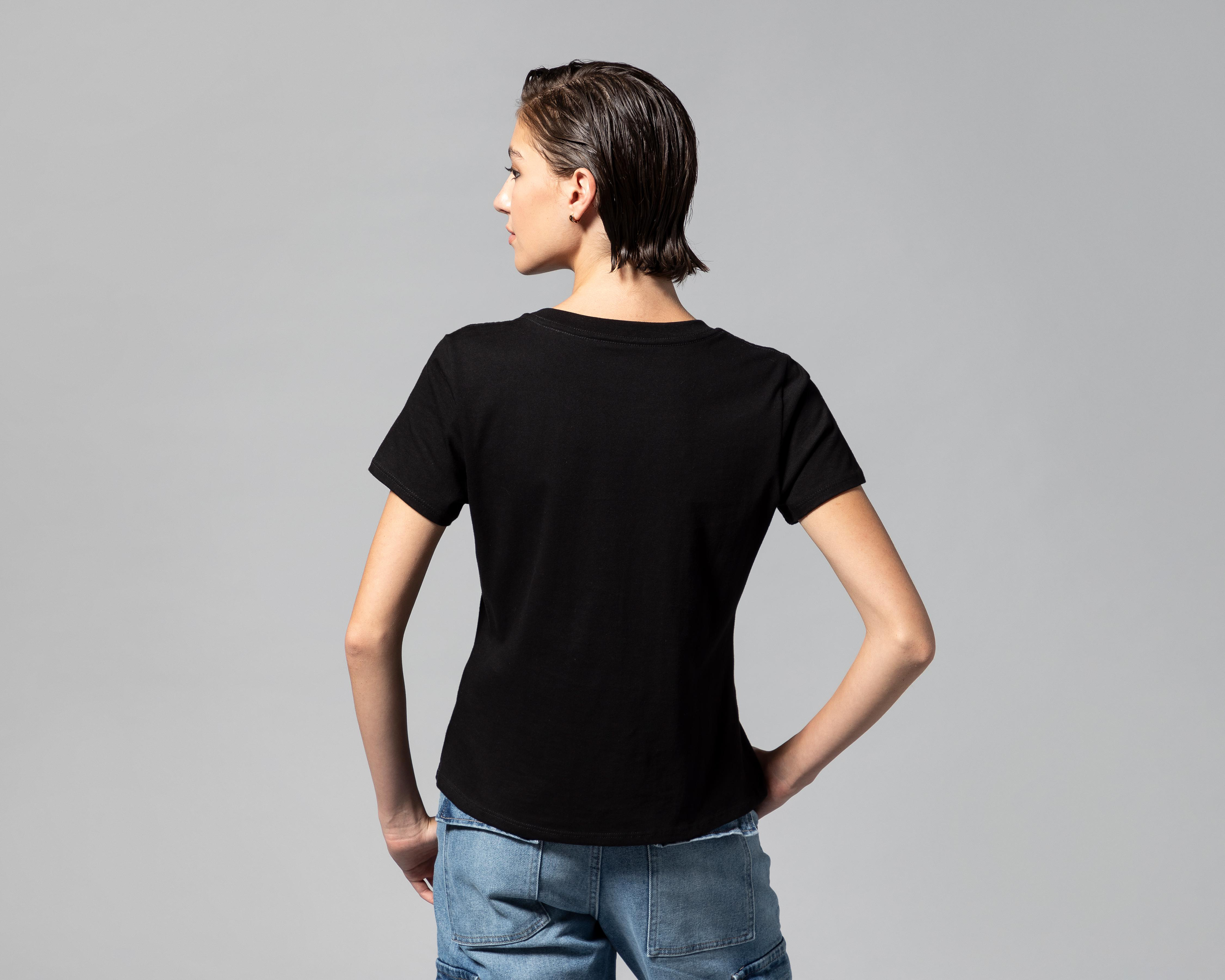 Foto 4 pulgar | Playera Thinner Manga Corta