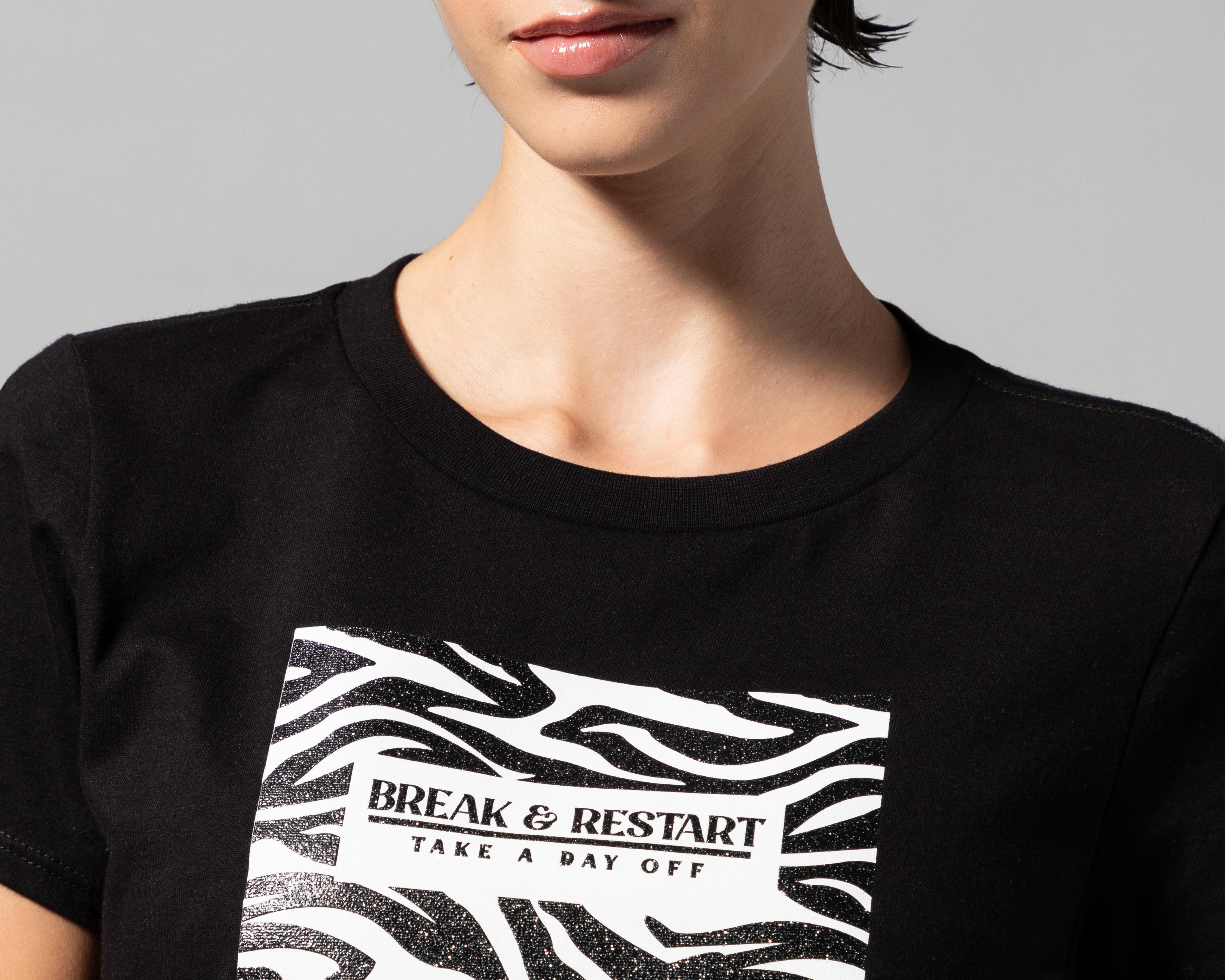 Foto 5 pulgar | Playera Thinner Manga Corta