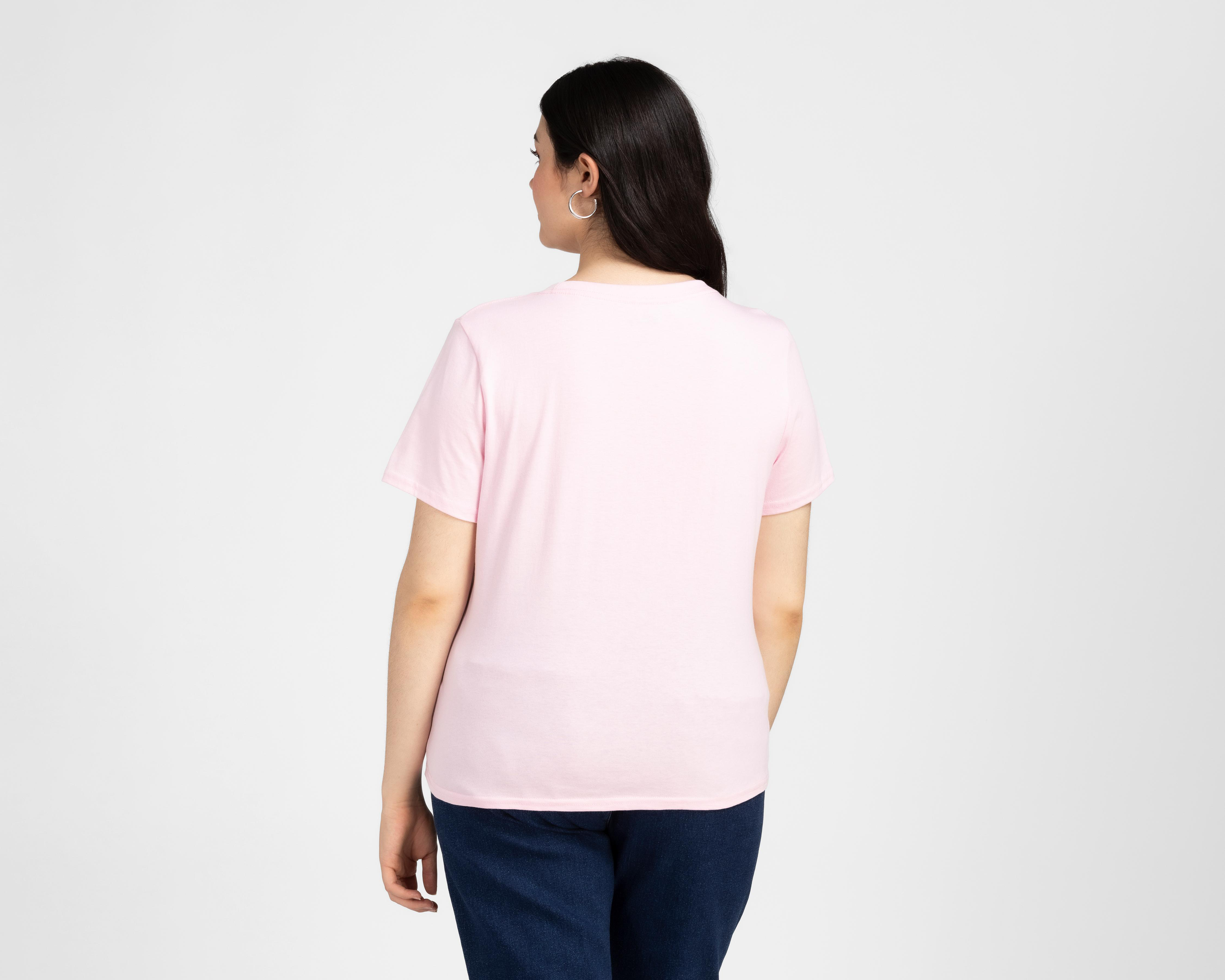 Foto 3 pulgar | Playera Disney Estampada para Mujer