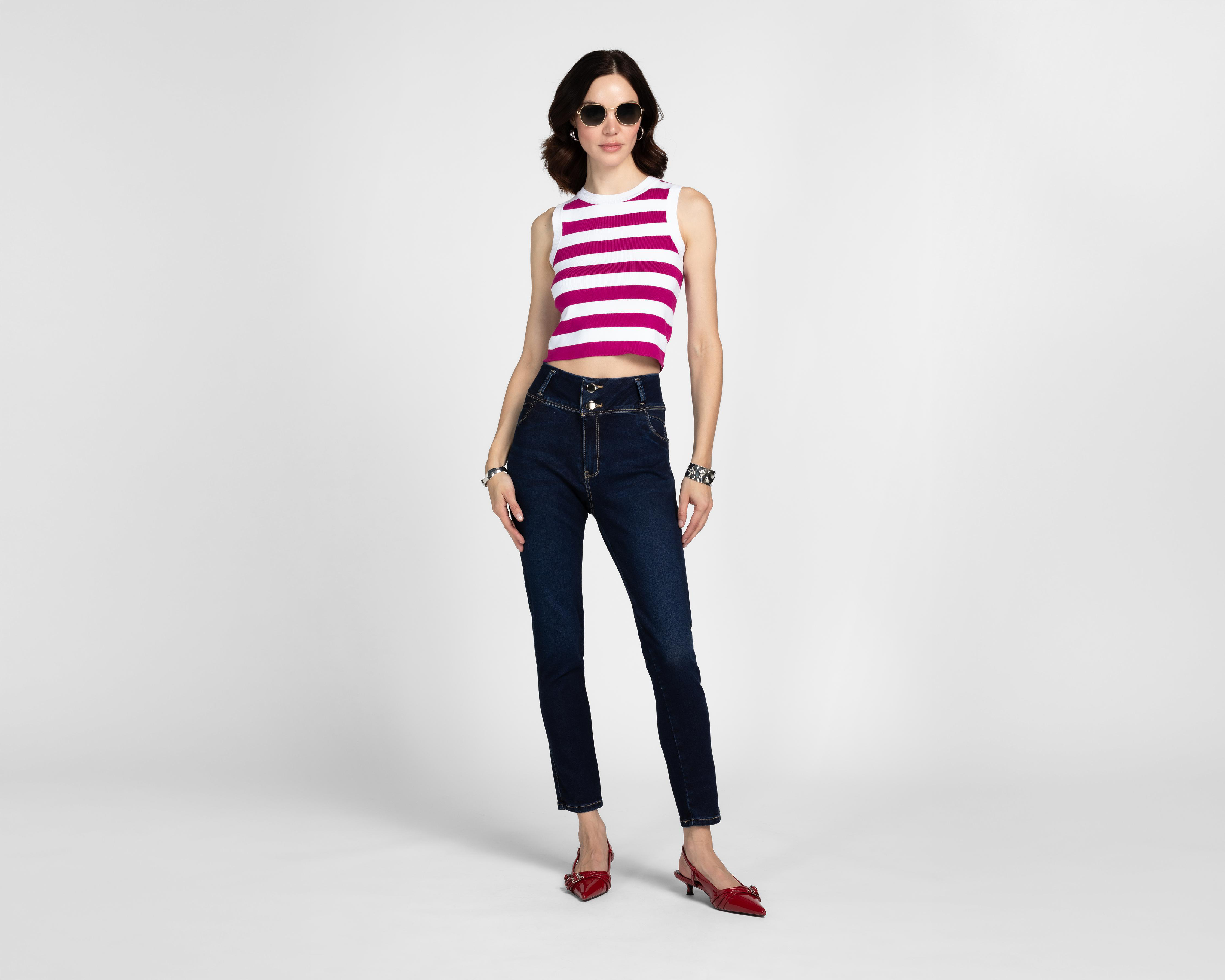 Foto 3 pulgar | Jeans Skinny Sahara para Mujer