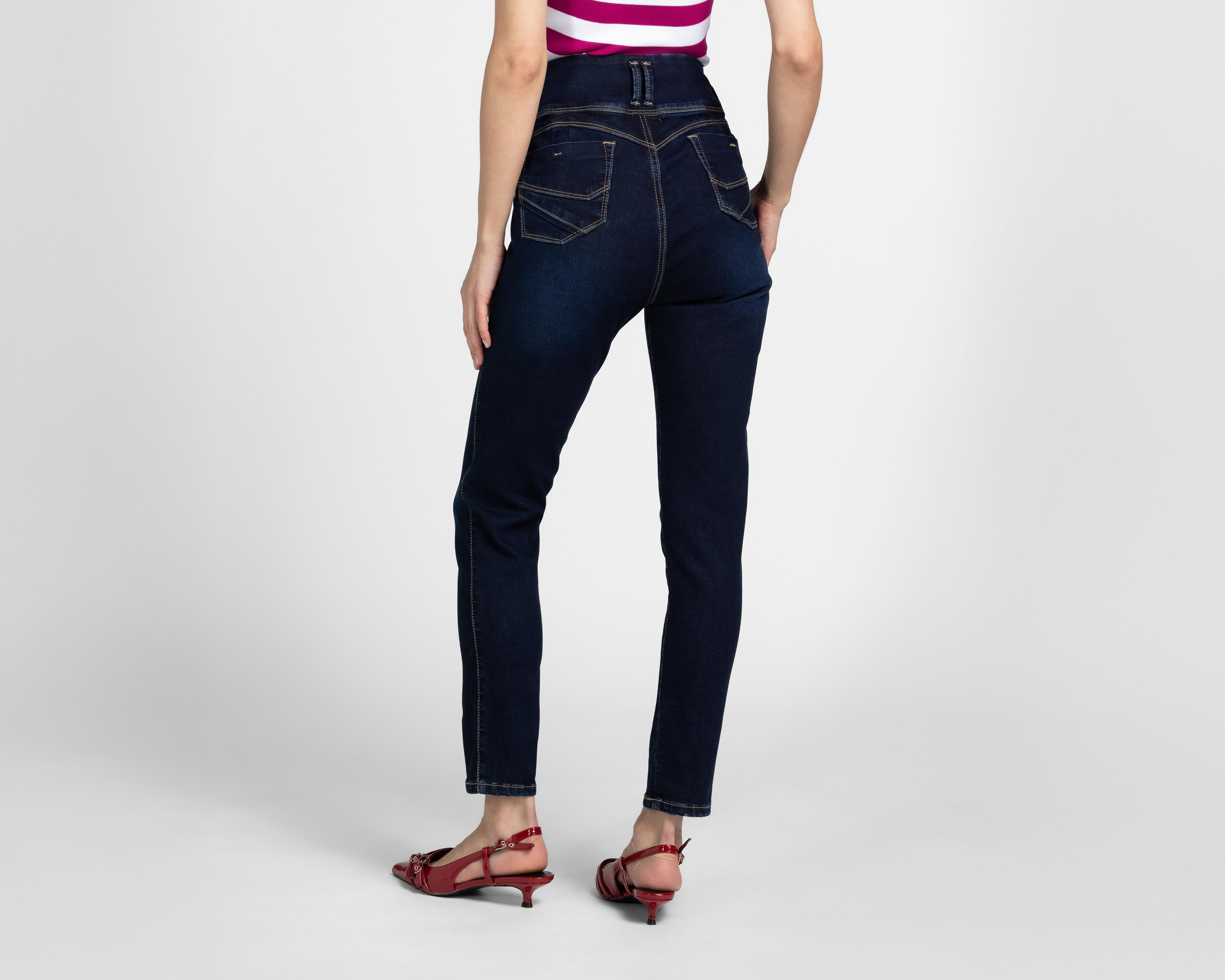 Foto 4 pulgar | Jeans Skinny Sahara para Mujer