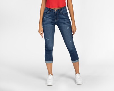 Foto 1 | Pantalón Capri Refill de Mezclilla para Mujer