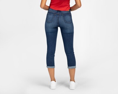 Foto 3 | Pantalón Capri Refill de Mezclilla para Mujer