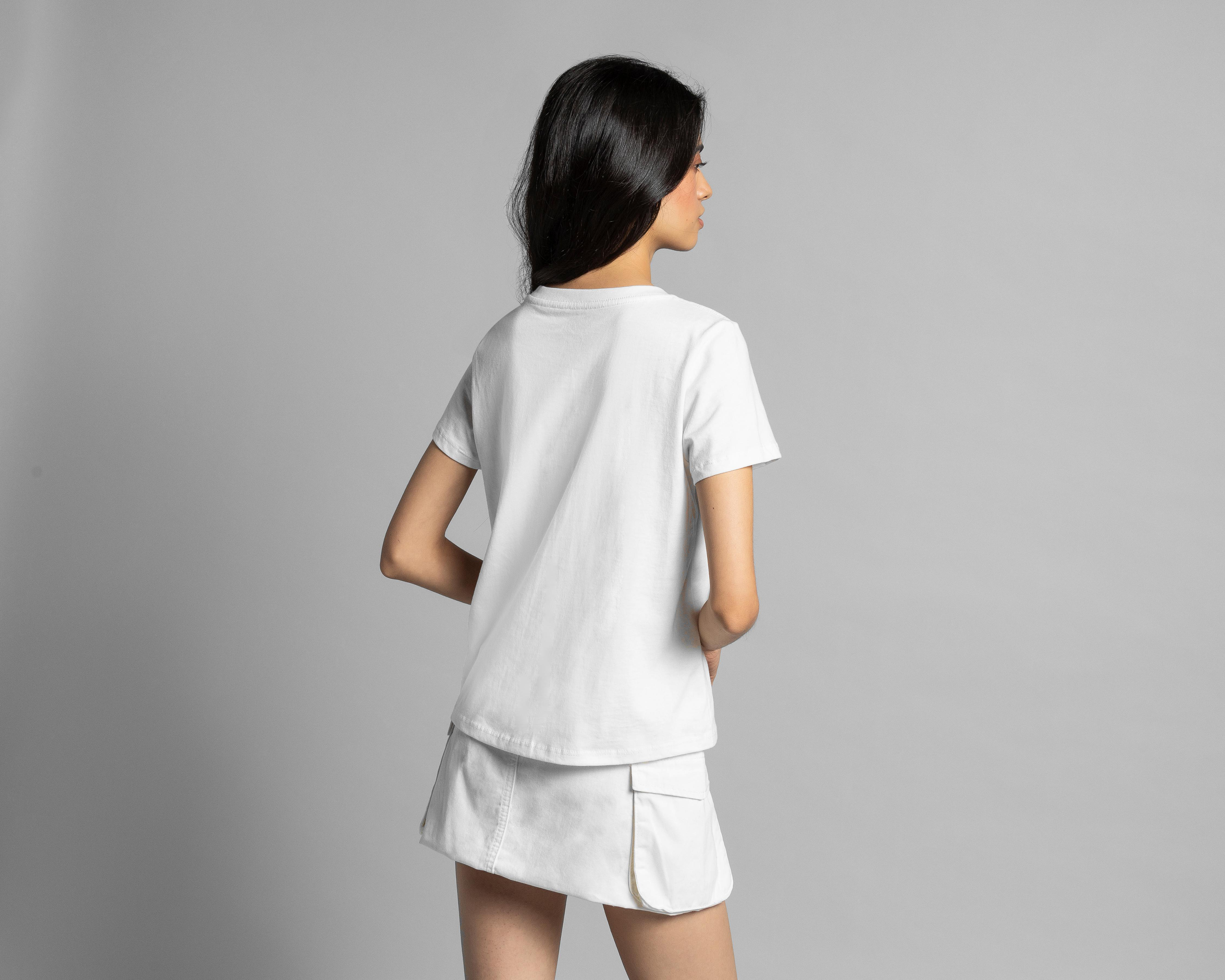 Foto 4 pulgar | Playera Thinner Manga Corta