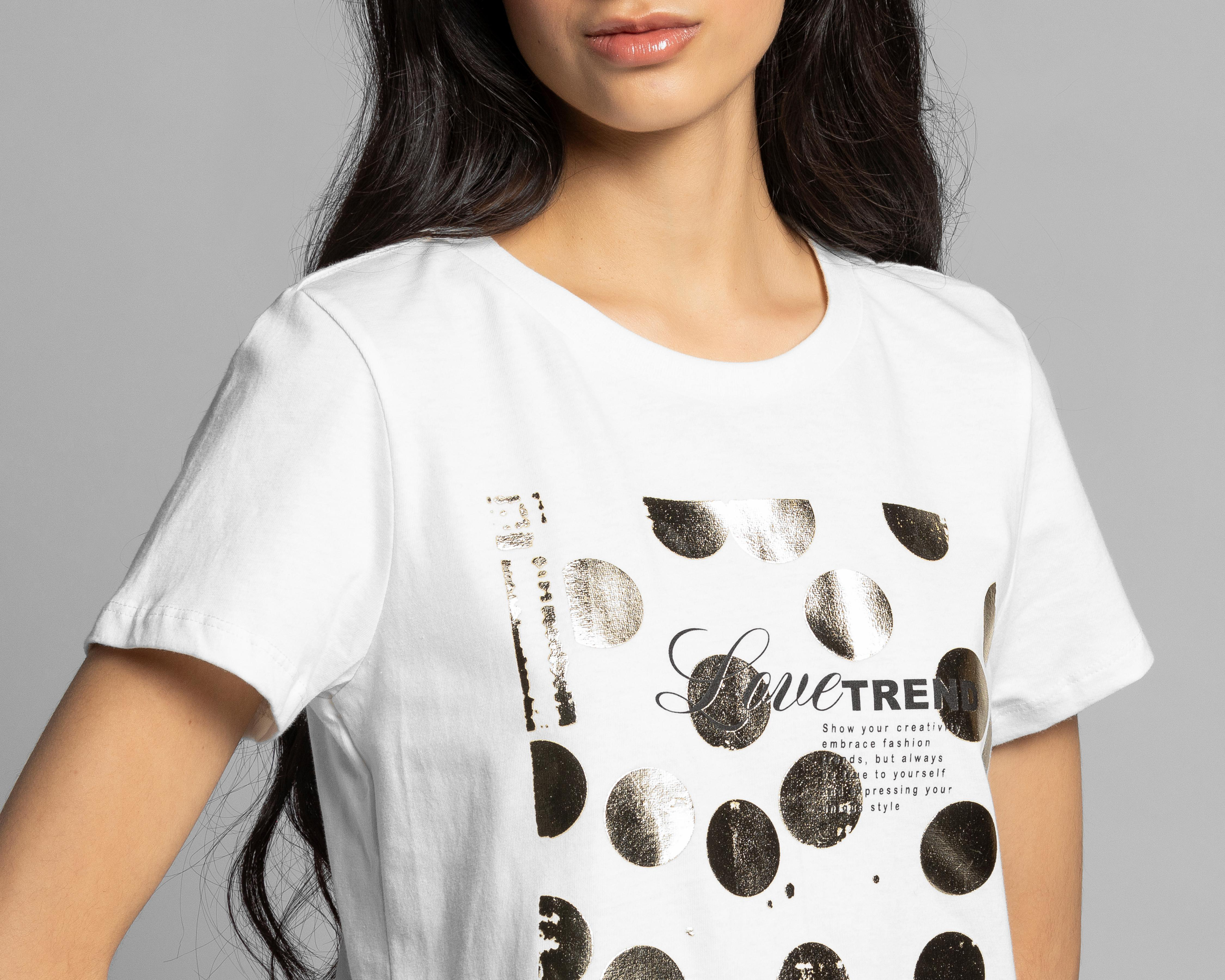 Foto 5 pulgar | Playera Thinner Manga Corta
