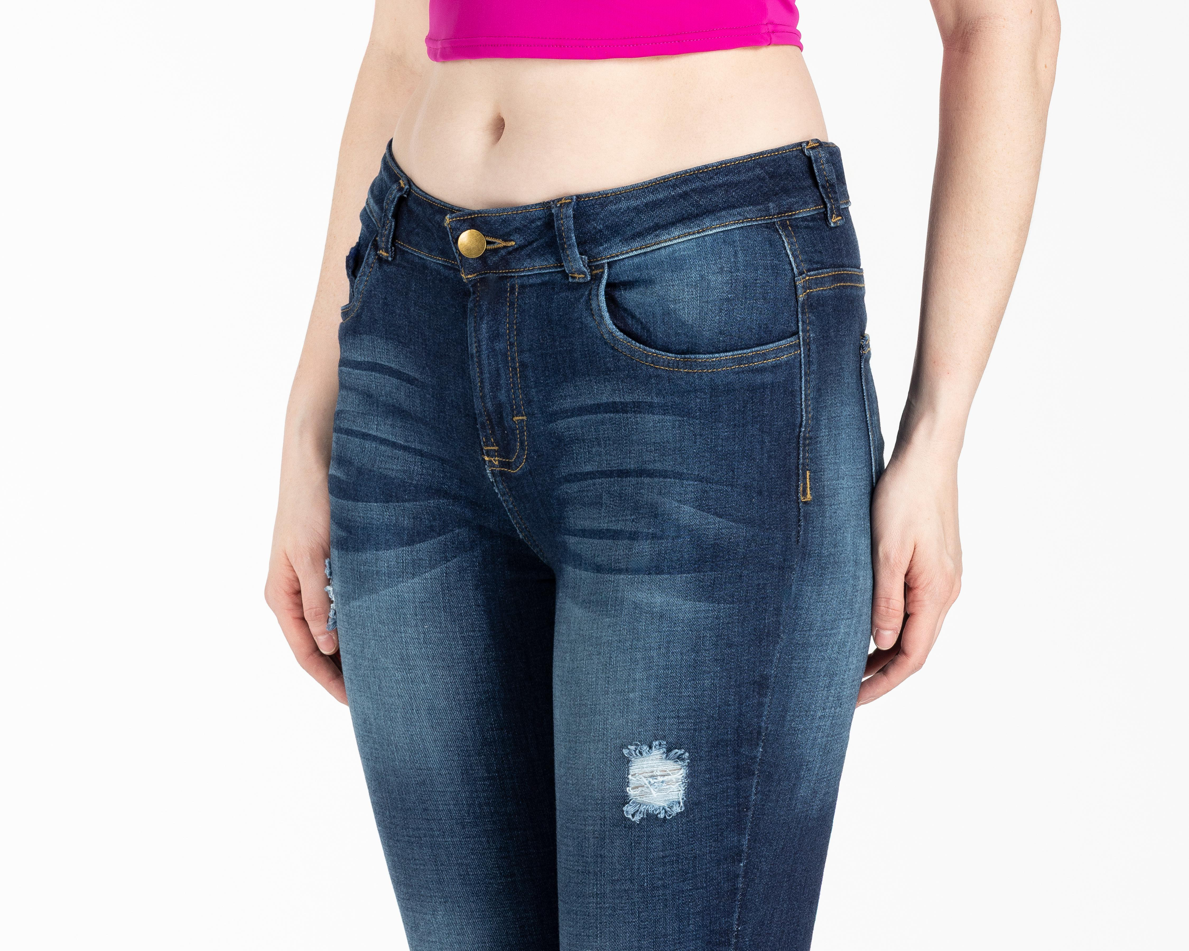 Foto 5 pulgar | Jeans Skinny Refill para Mujer