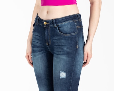 Foto 4 | Jeans Skinny Refill para Mujer