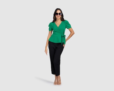 Foto 2 | Blusa Sahara Manga Corta para Mujer