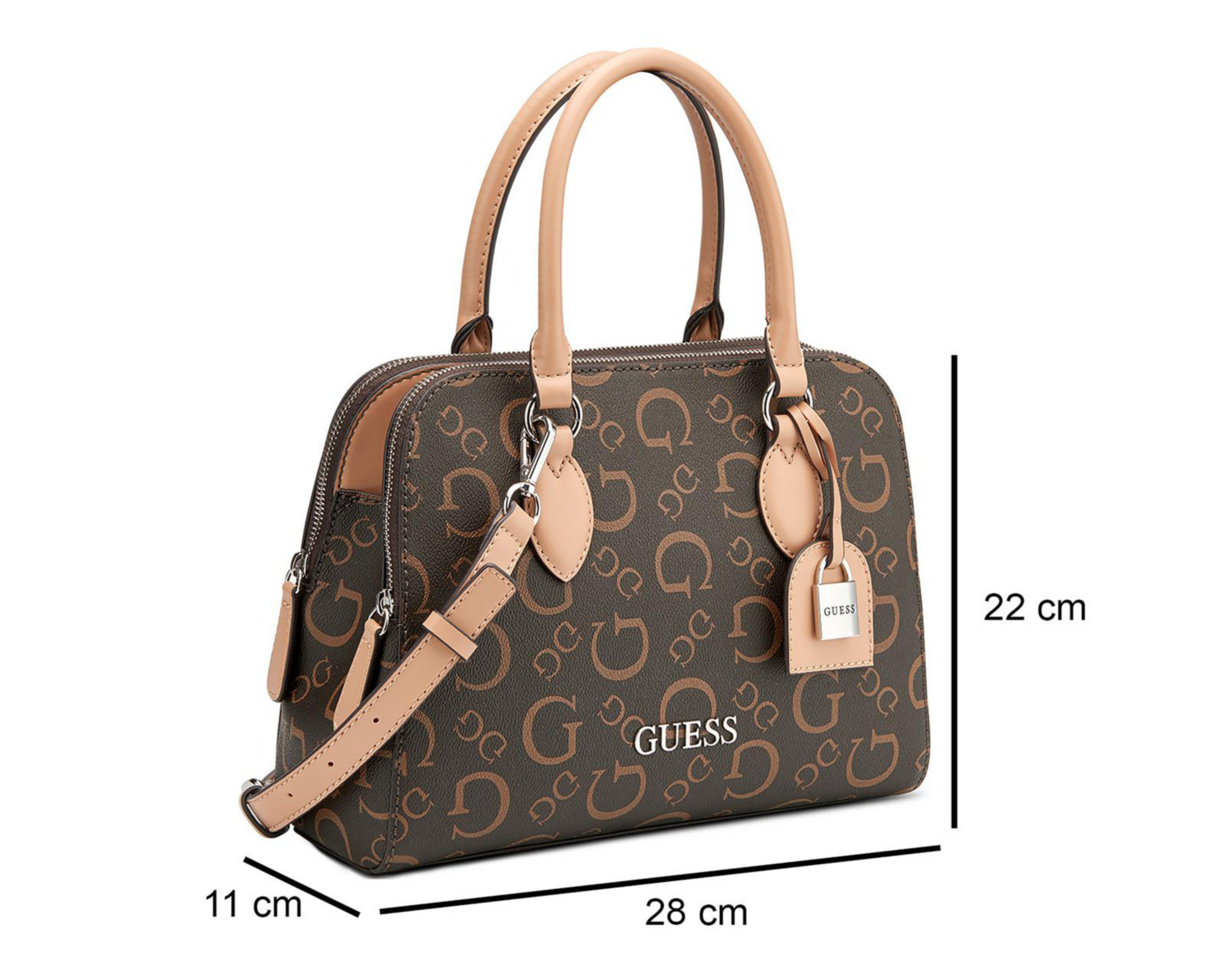 Foto 5 | Bolsa de Hombro Guess