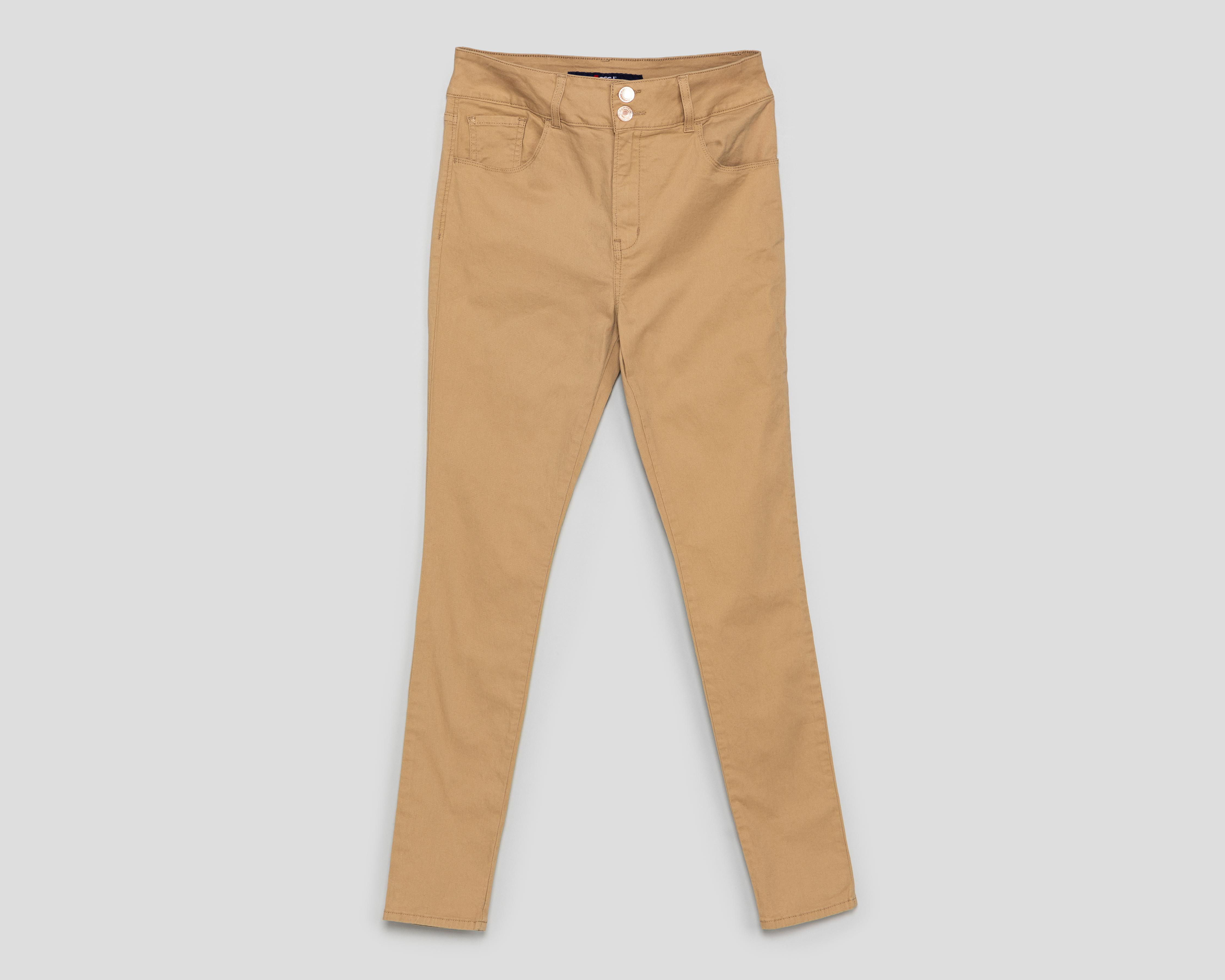 Foto 2 pulgar | Pantalón Chino Oggi Caqui para Mujer