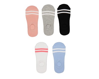 Foto 1 | Calcetas Invisibles Lovest para Mujer 5 Pares