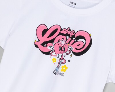 Foto 3 | Playera Lucky Star Manga Corta con Estampado
