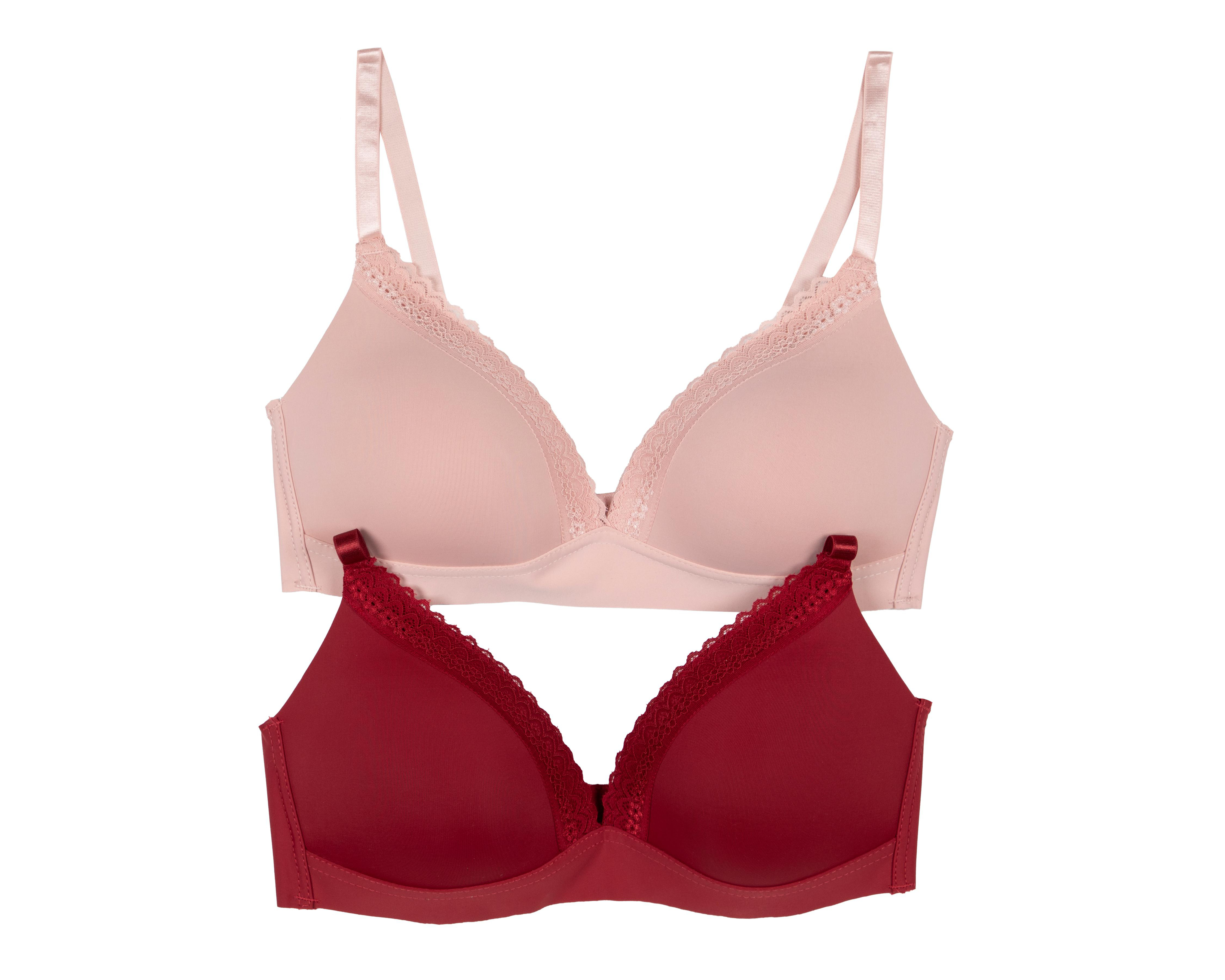 Brasier con Varilla Prima Valentina Copa Completa para Mujer 2 Pack