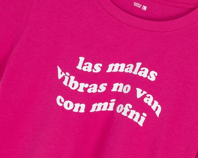 Foto 3 | Playera Lucky Star Manga Corta con Estampado
