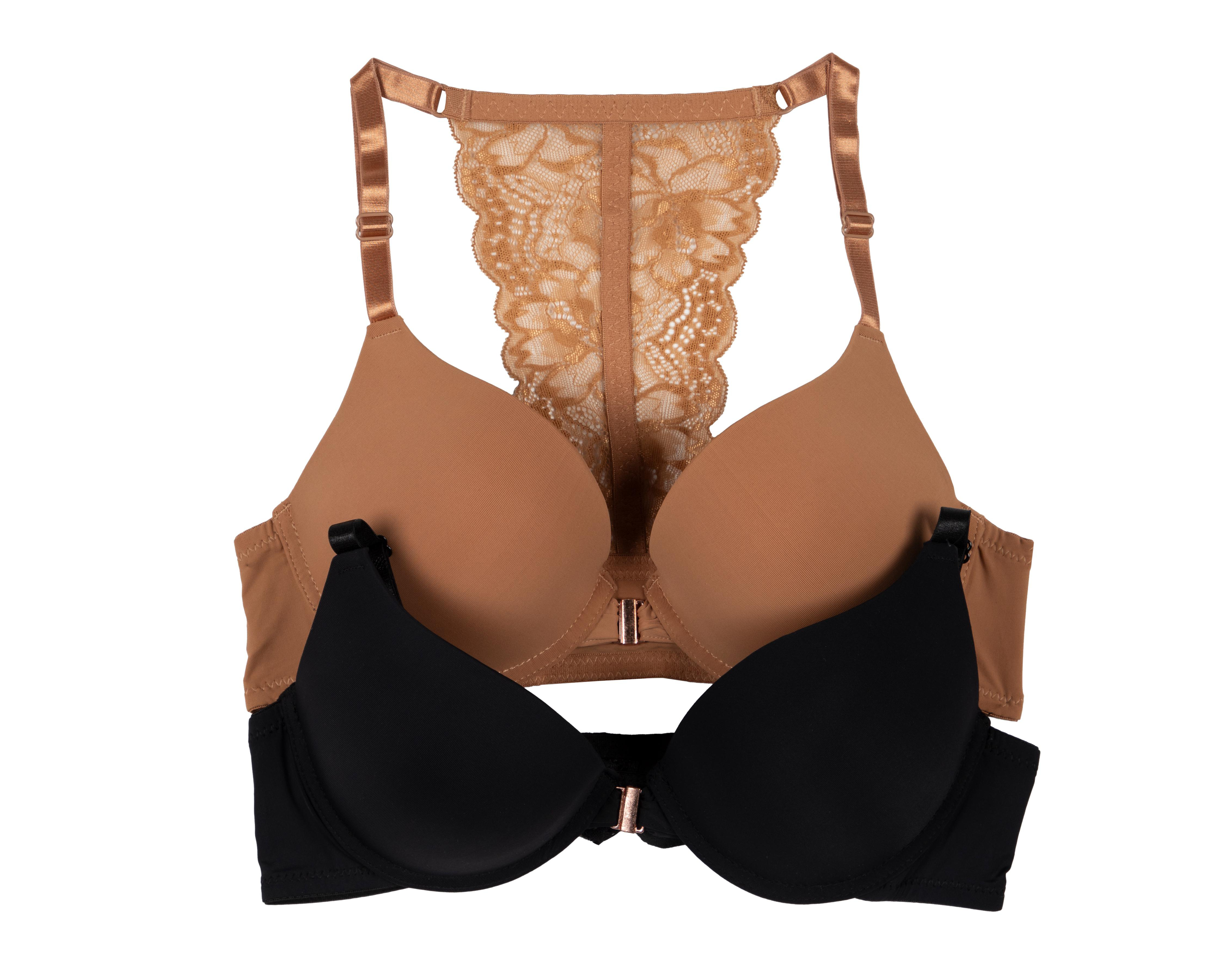 Foto 1 | Brasier con Encaje Prima Valentina Push Up 2 Pack