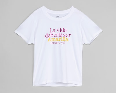 Foto 1 | Playera Lucky Star Manga Corta con Estampado