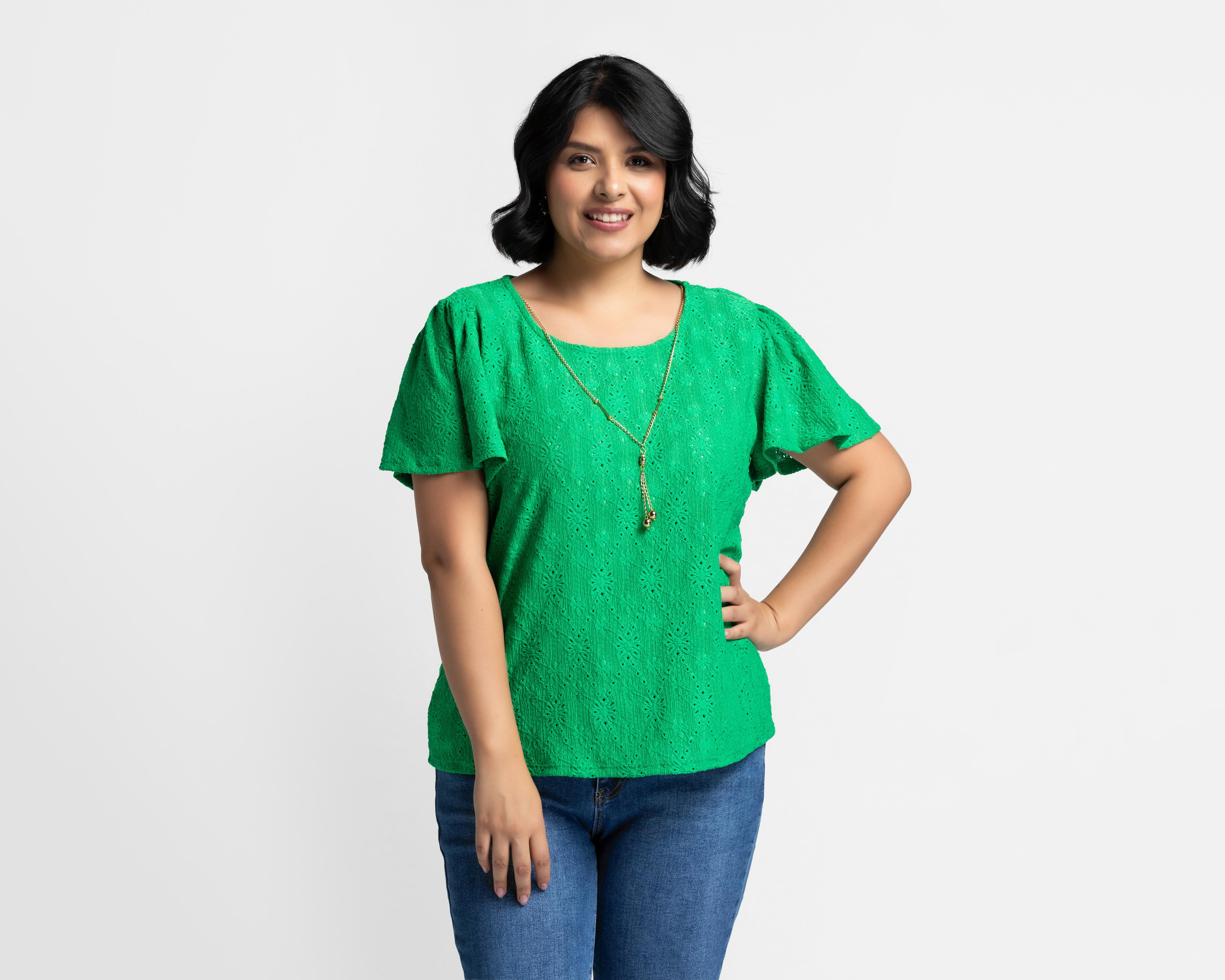 Foto 1 | Blusa con Collar Lady Sun para Mujer