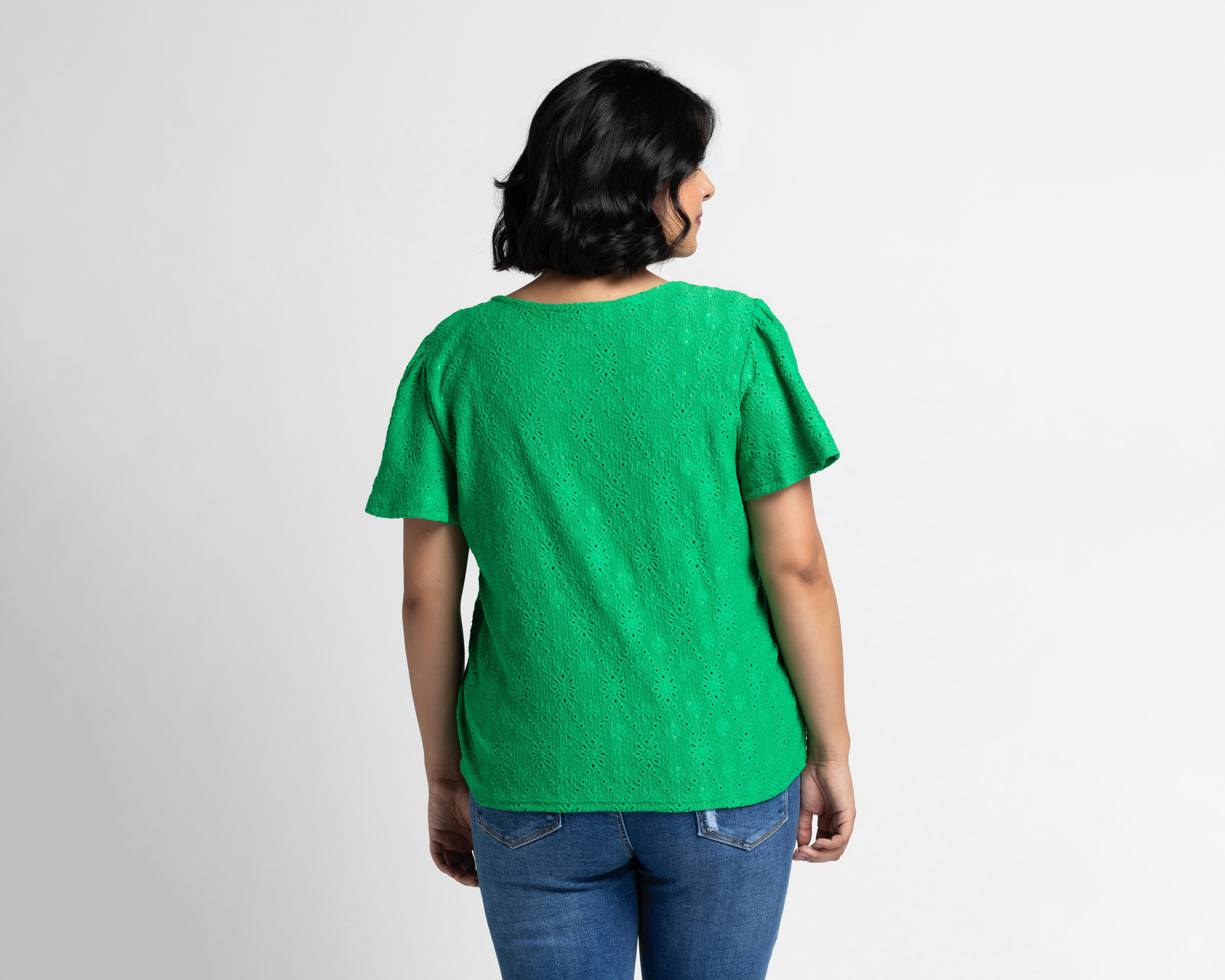 Foto 3 | Blusa con Collar Lady Sun para Mujer
