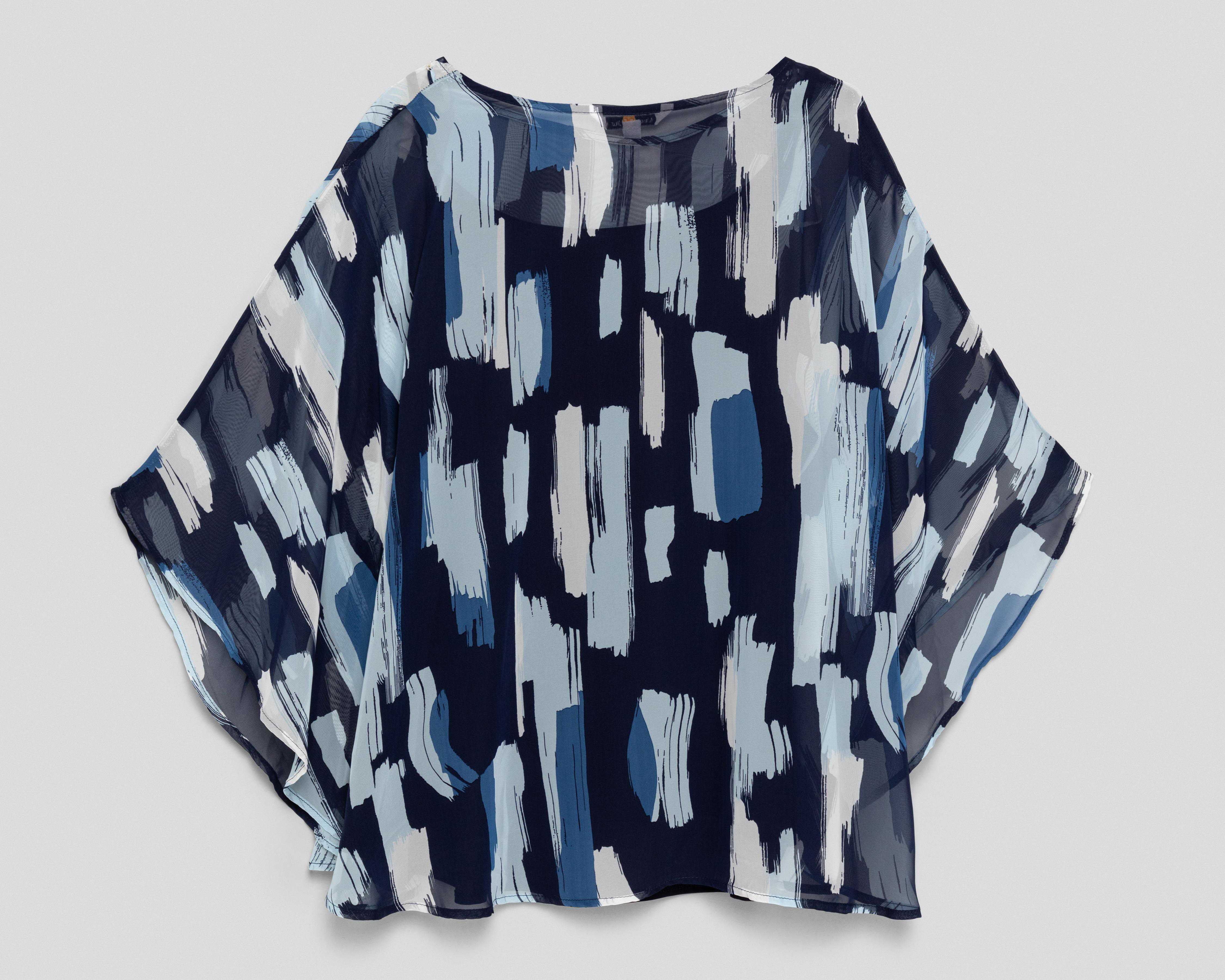 Foto 3 pulgar | Blusa Lady Sun con Collar para Mujer