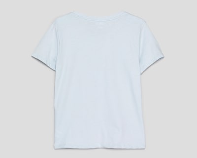 Foto 2 | Playera Cuello Redondo Azul Peanuts Juvenil