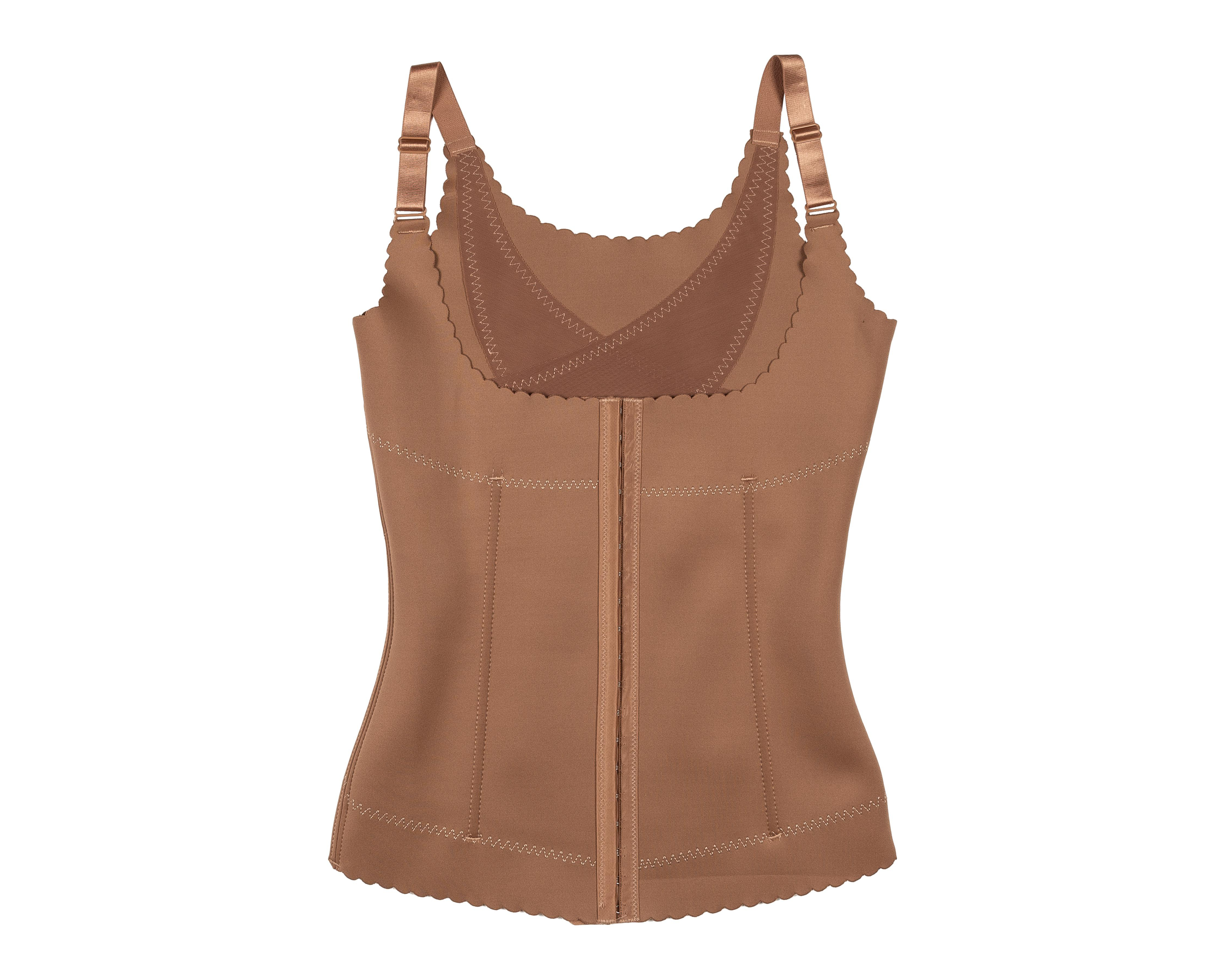 Foto 3 pulgar | Camiseta Control Prima Valentina Beige para Mujer