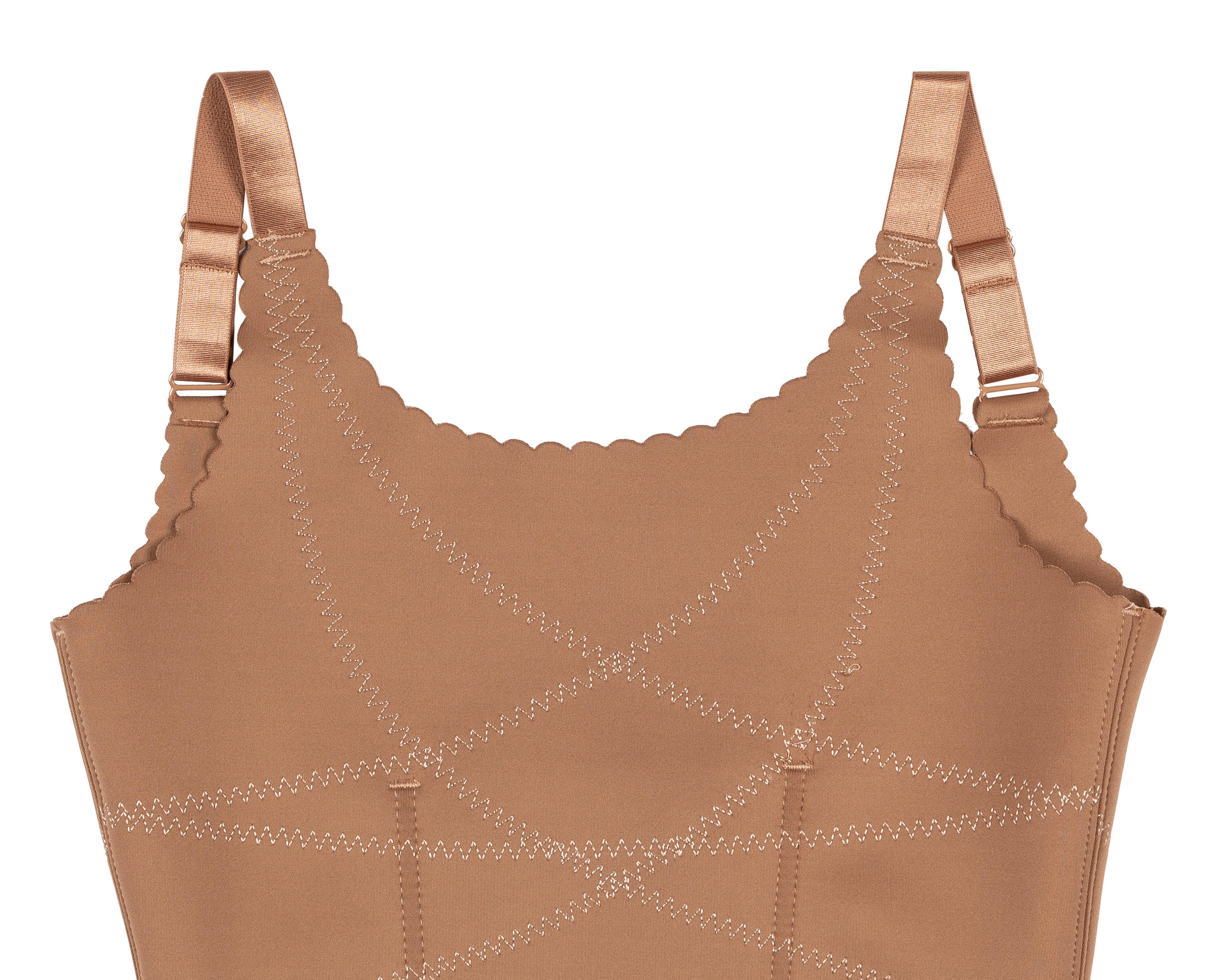Foto 4 pulgar | Camiseta Control Prima Valentina Beige para Mujer