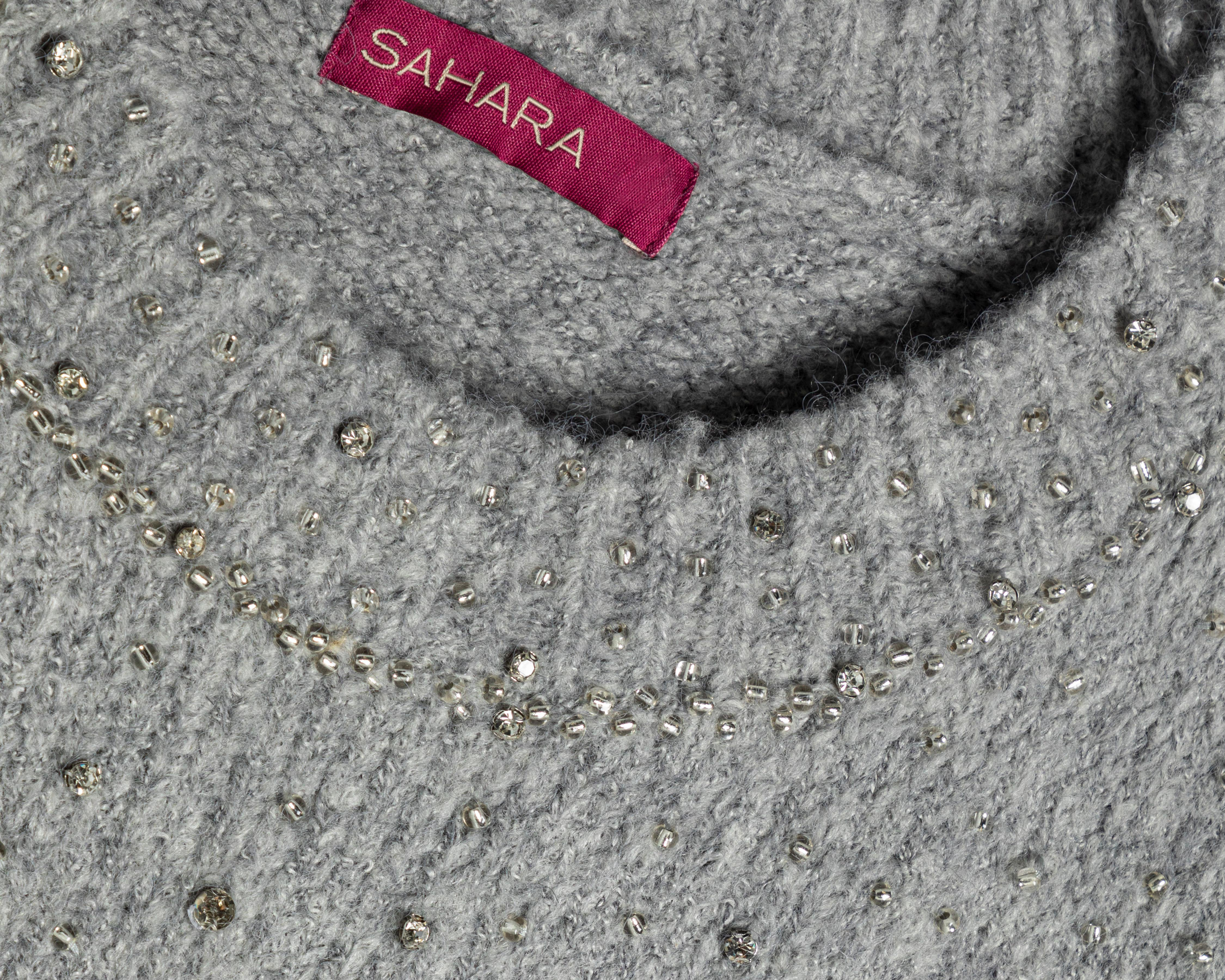 Foto 4 pulgar | Suéter con Pedrería Sahara para Mujer