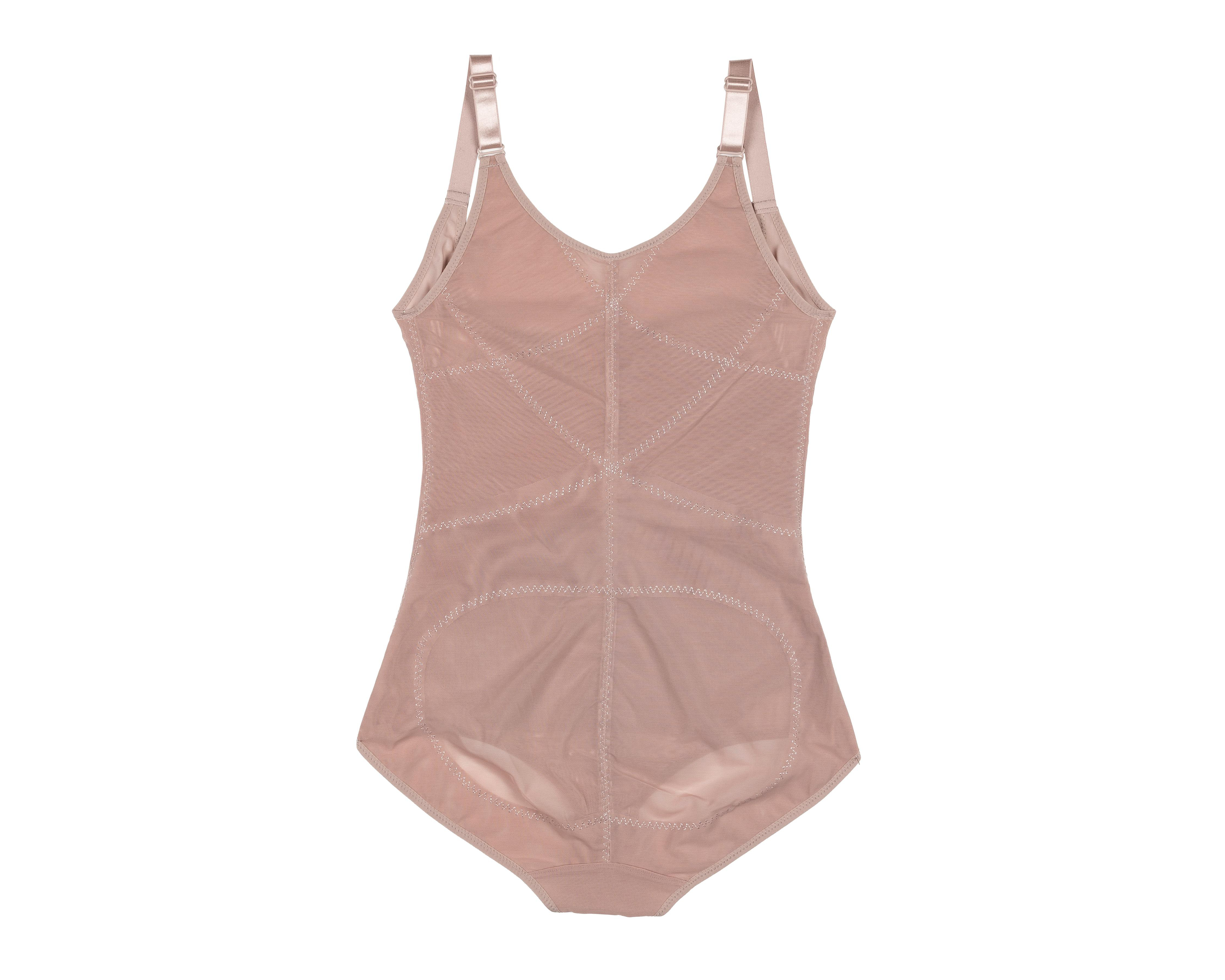 Foto 2 pulgar | Body Prima Valentina con Control Beige para Mujer