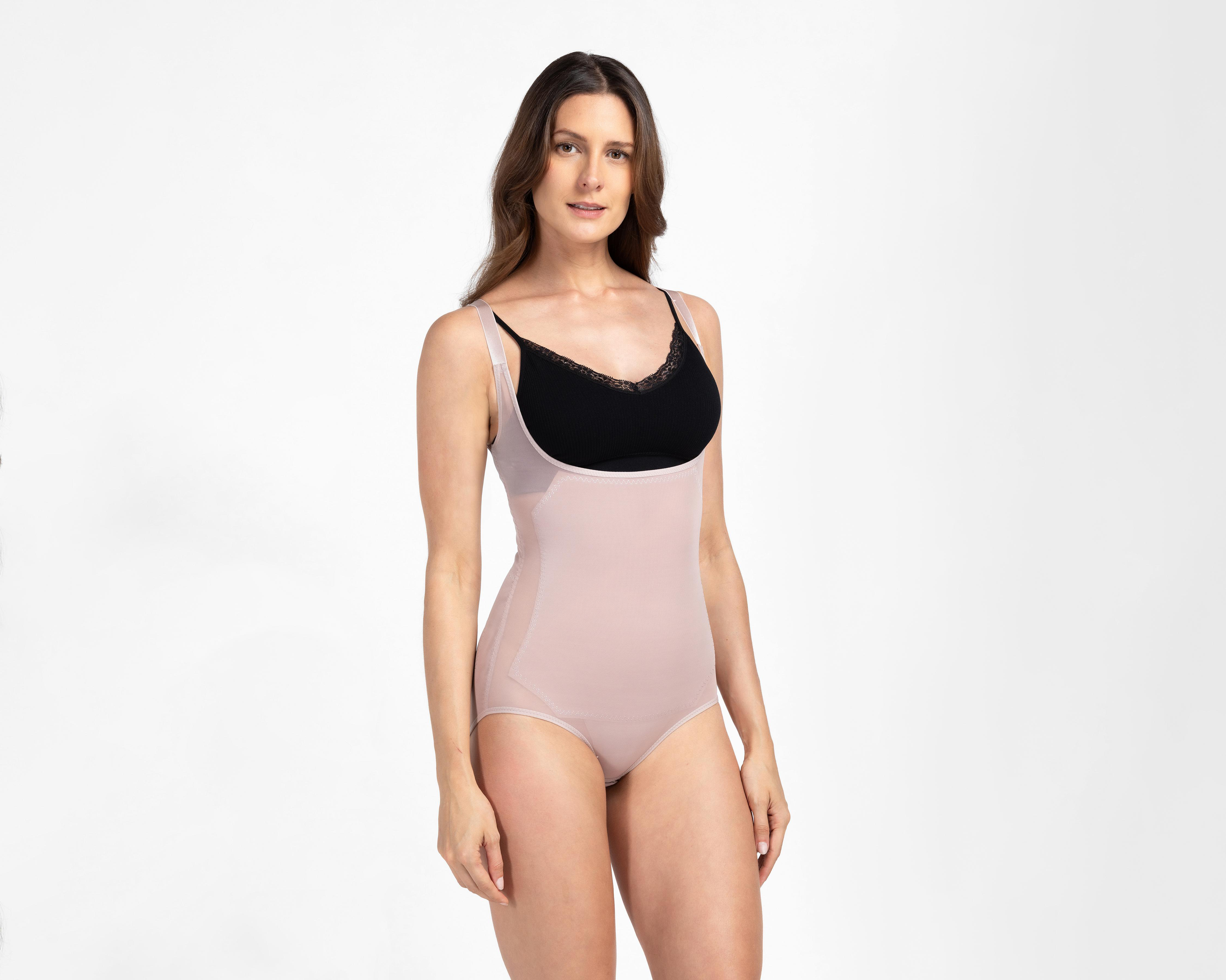 Body Prima Valentina con Control Beige para Mujer $259
