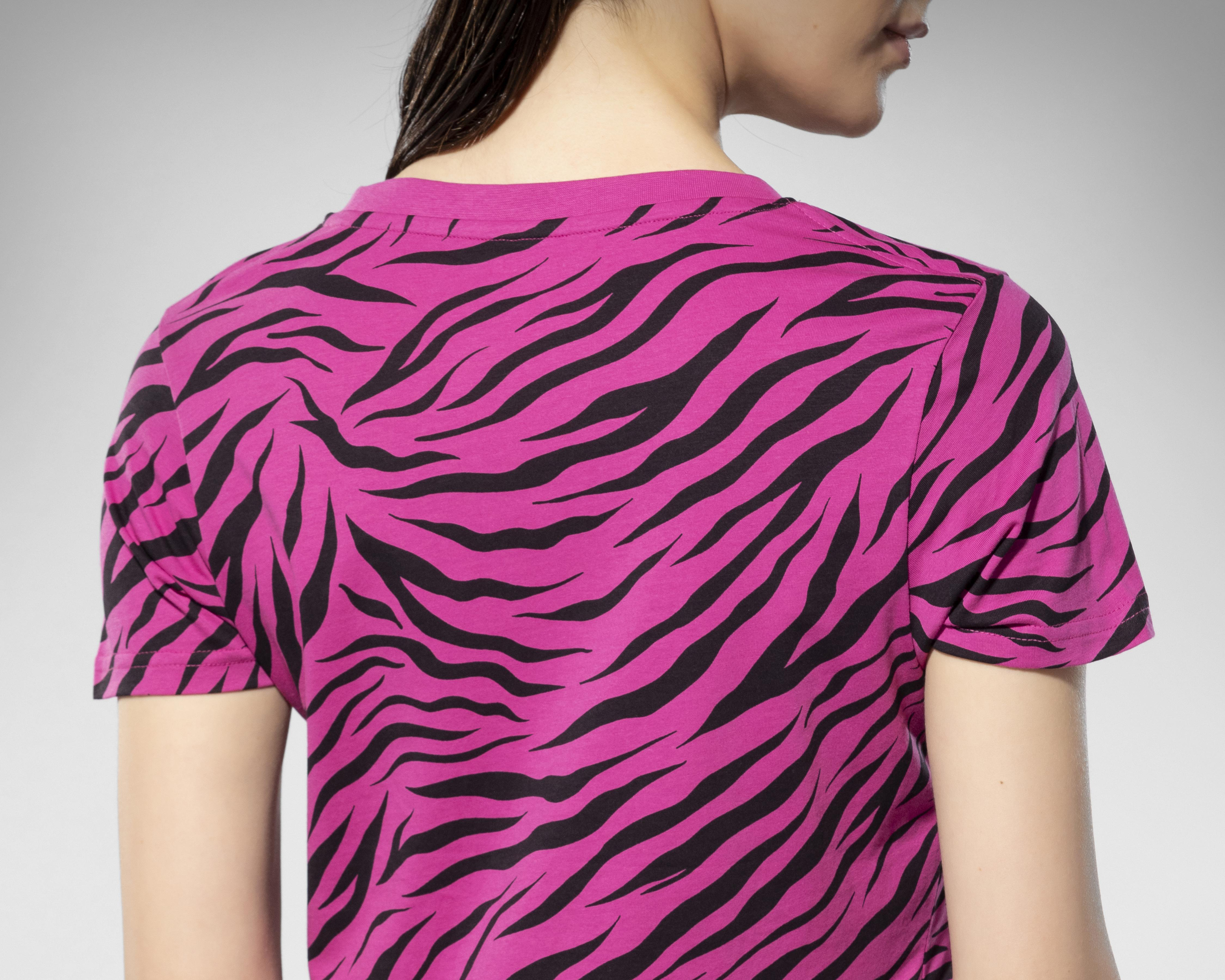 Foto 5 | Playera Thinner Manga Corta con Estampado