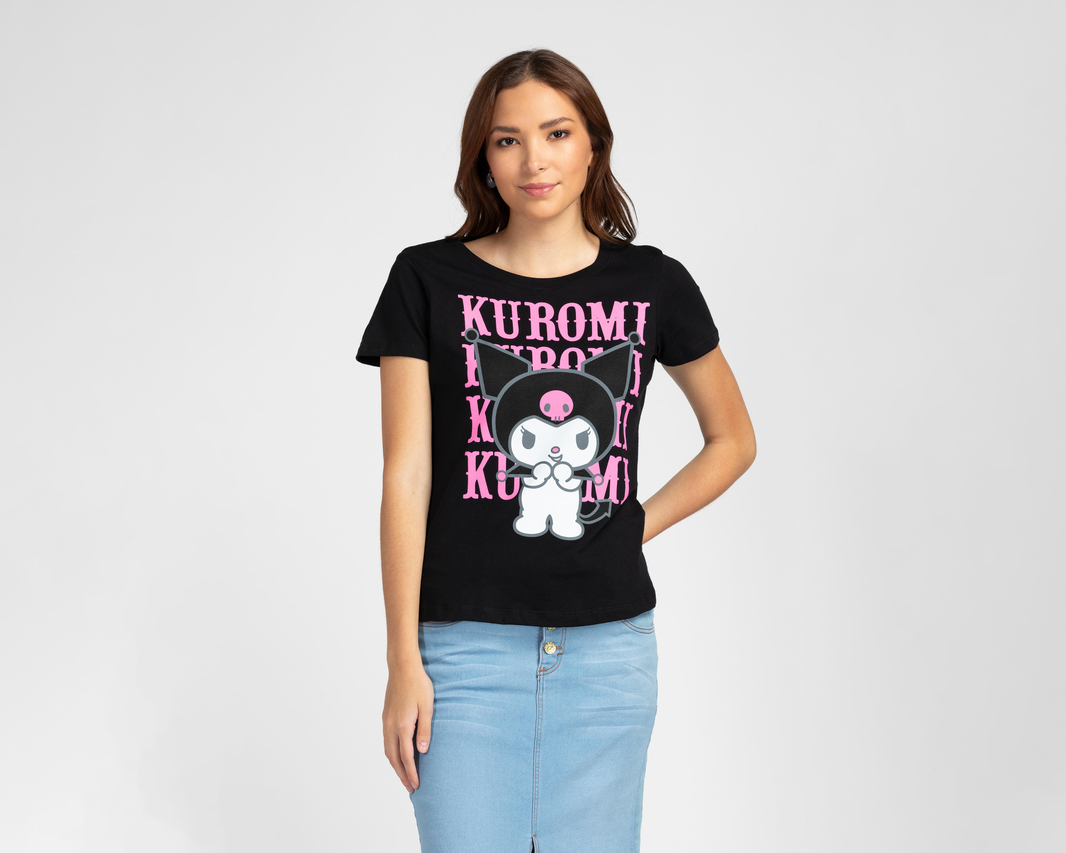 Playera Estampada Kuromi para Mujer $279