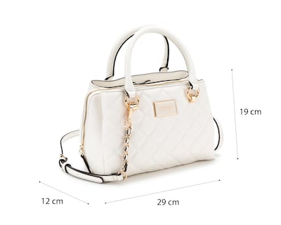 Foto 5 | Bolsa de Hombro Guess Gwyn Satchel