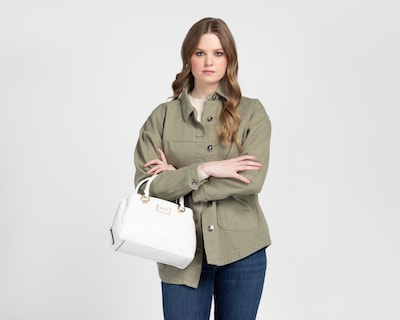 Foto 6 | Bolsa de Hombro Guess Gwyn Satchel