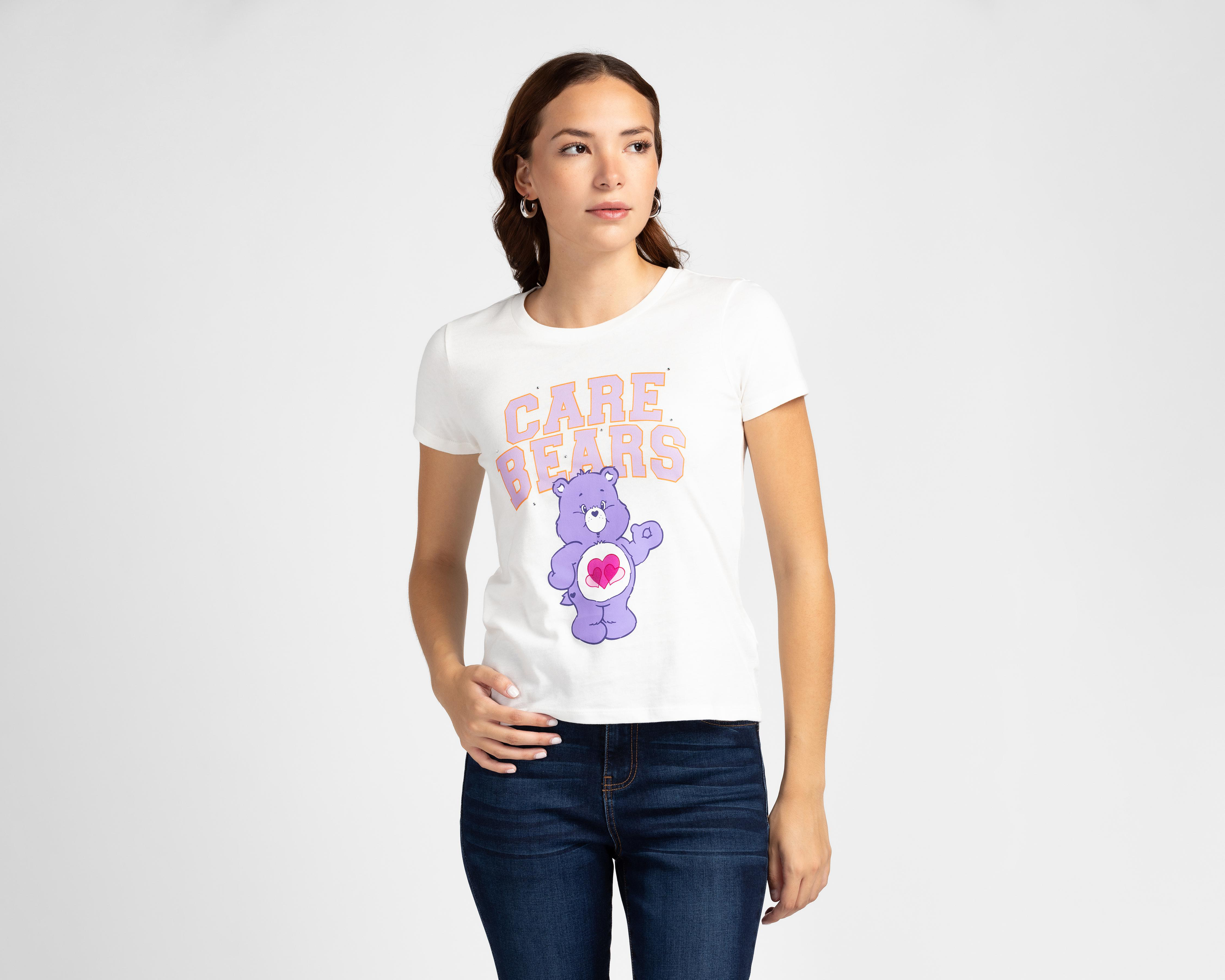 Foto 2 pulgar | Playera Manga Corta Care Bears para Mujer