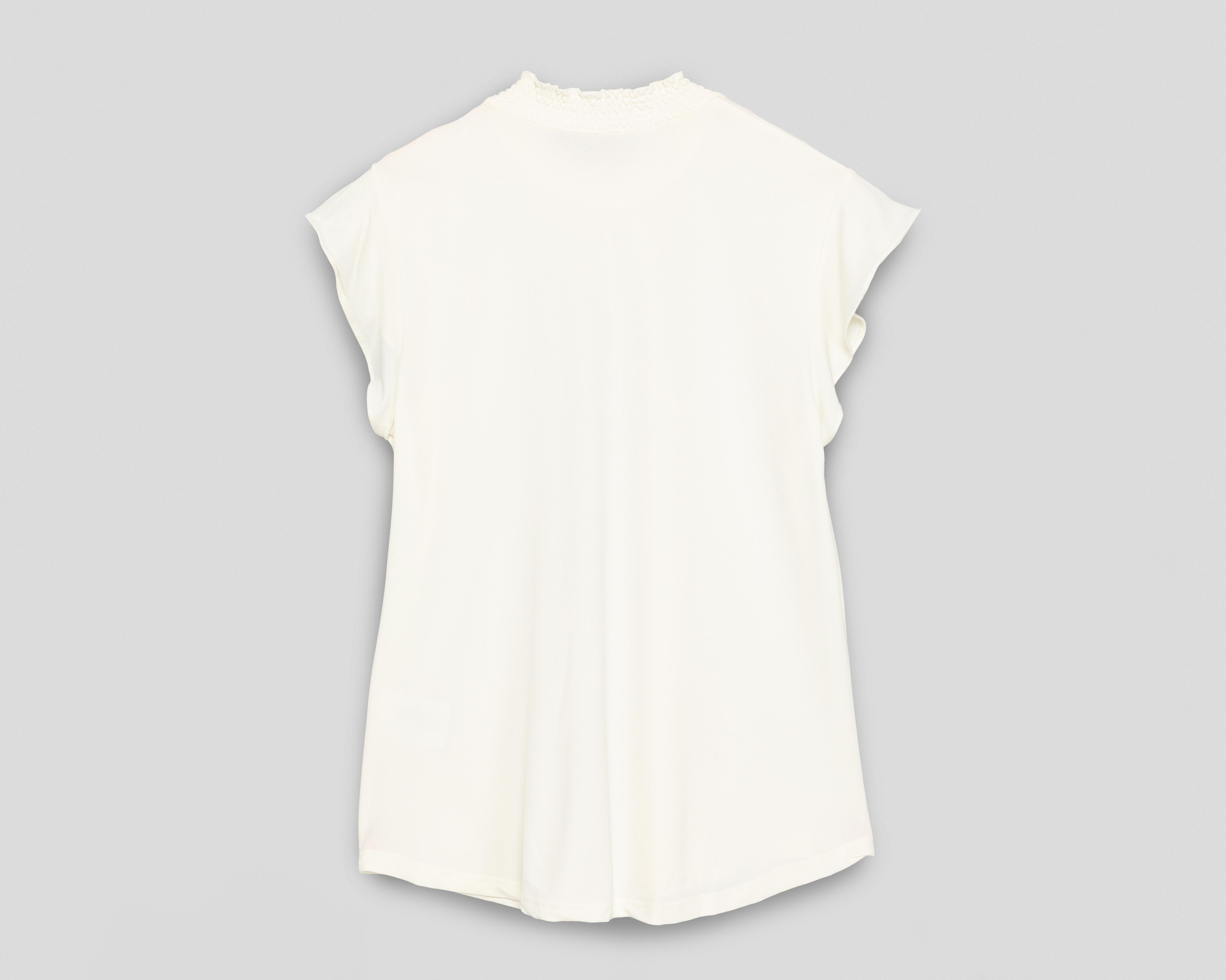 Foto 3 pulgar | Blusa Sahara Manga Corta para Mujer