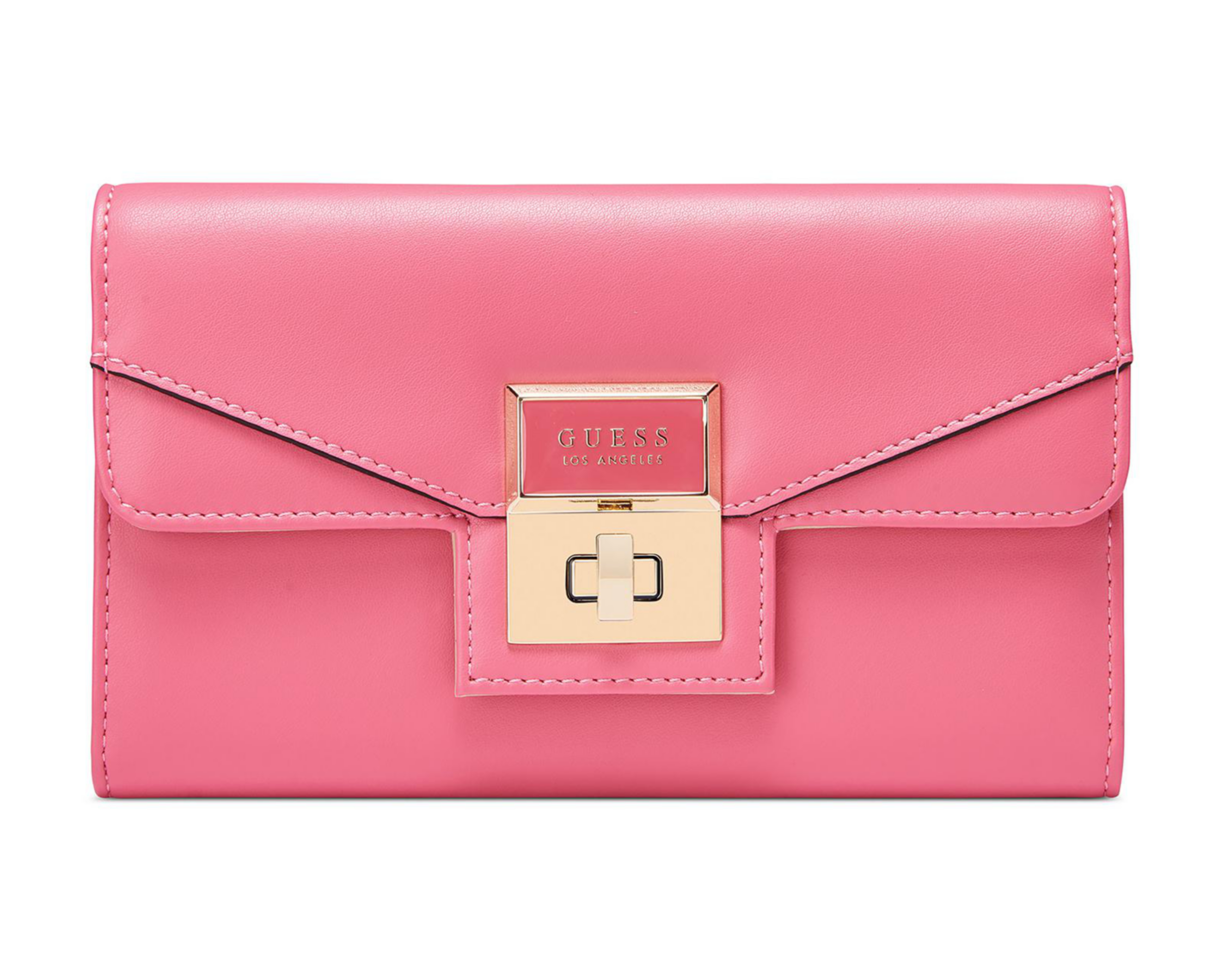 Foto 2 | Cartera para Mujer Guess Rosa