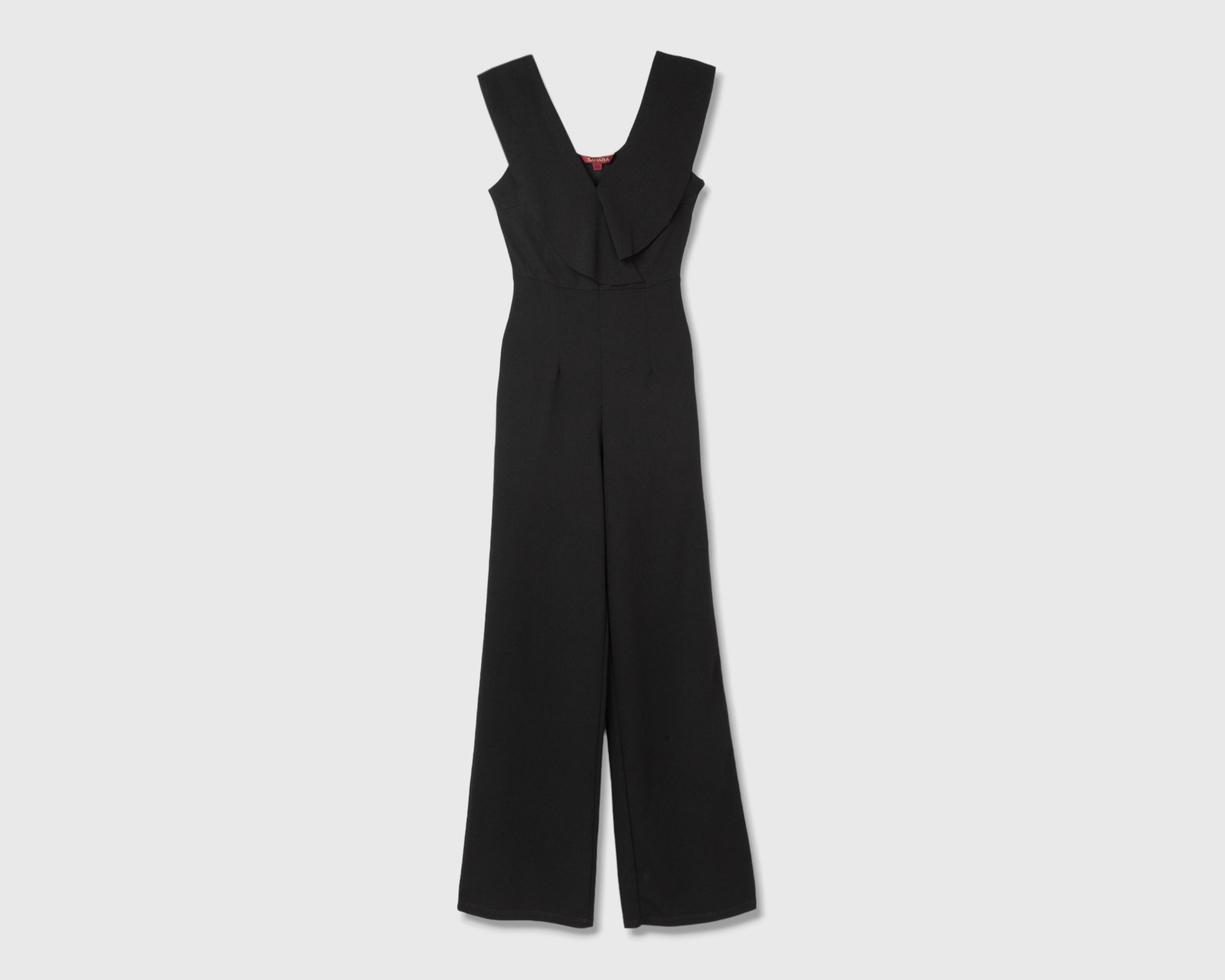 Foto 2 pulgar | Jumper Casual Sahara Negro Escote en V