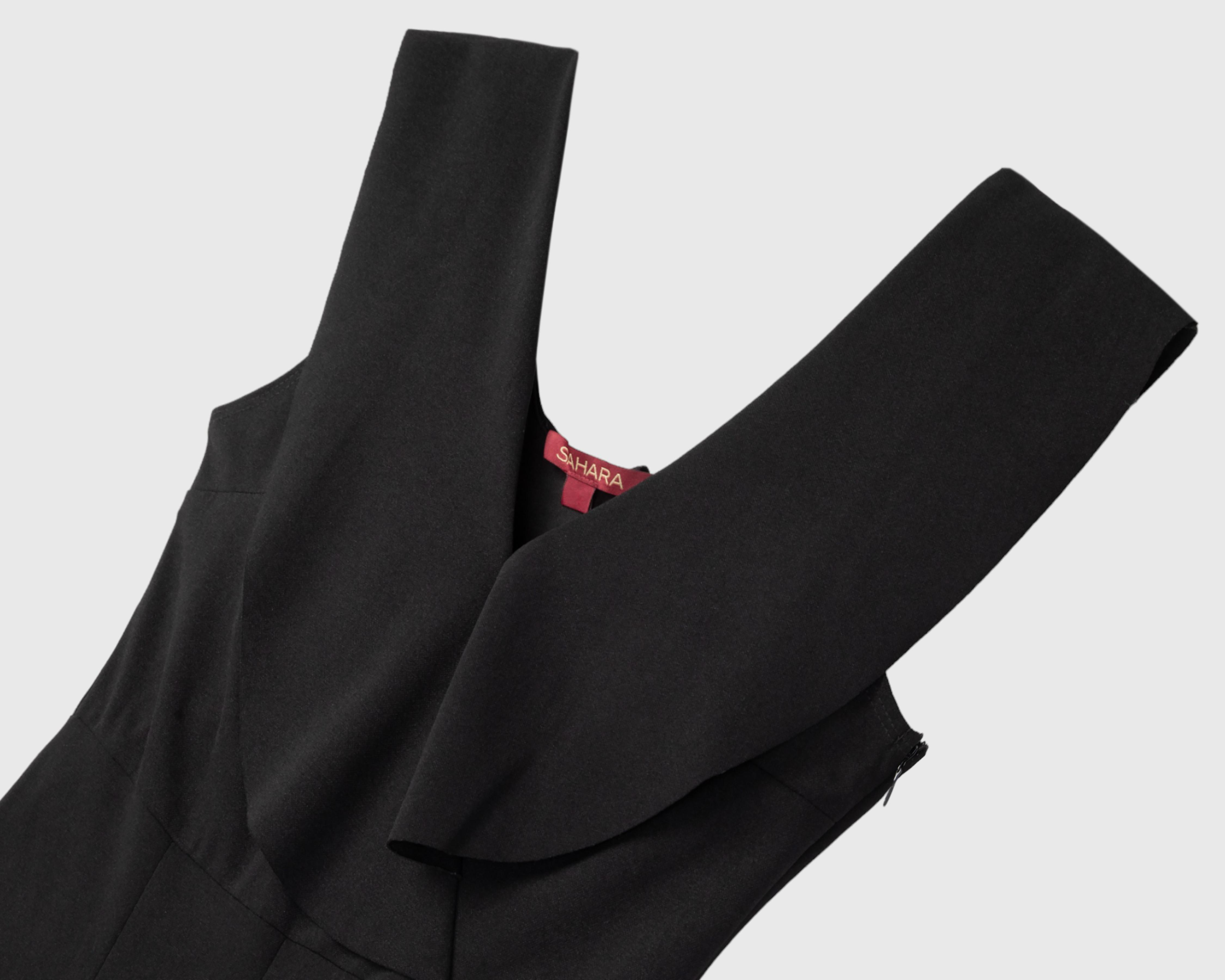 Foto 4 pulgar | Jumper Casual Sahara Negro Escote en V