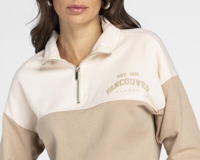 Foto 4 | Sudadera Cuello Alto Refill para Mujer