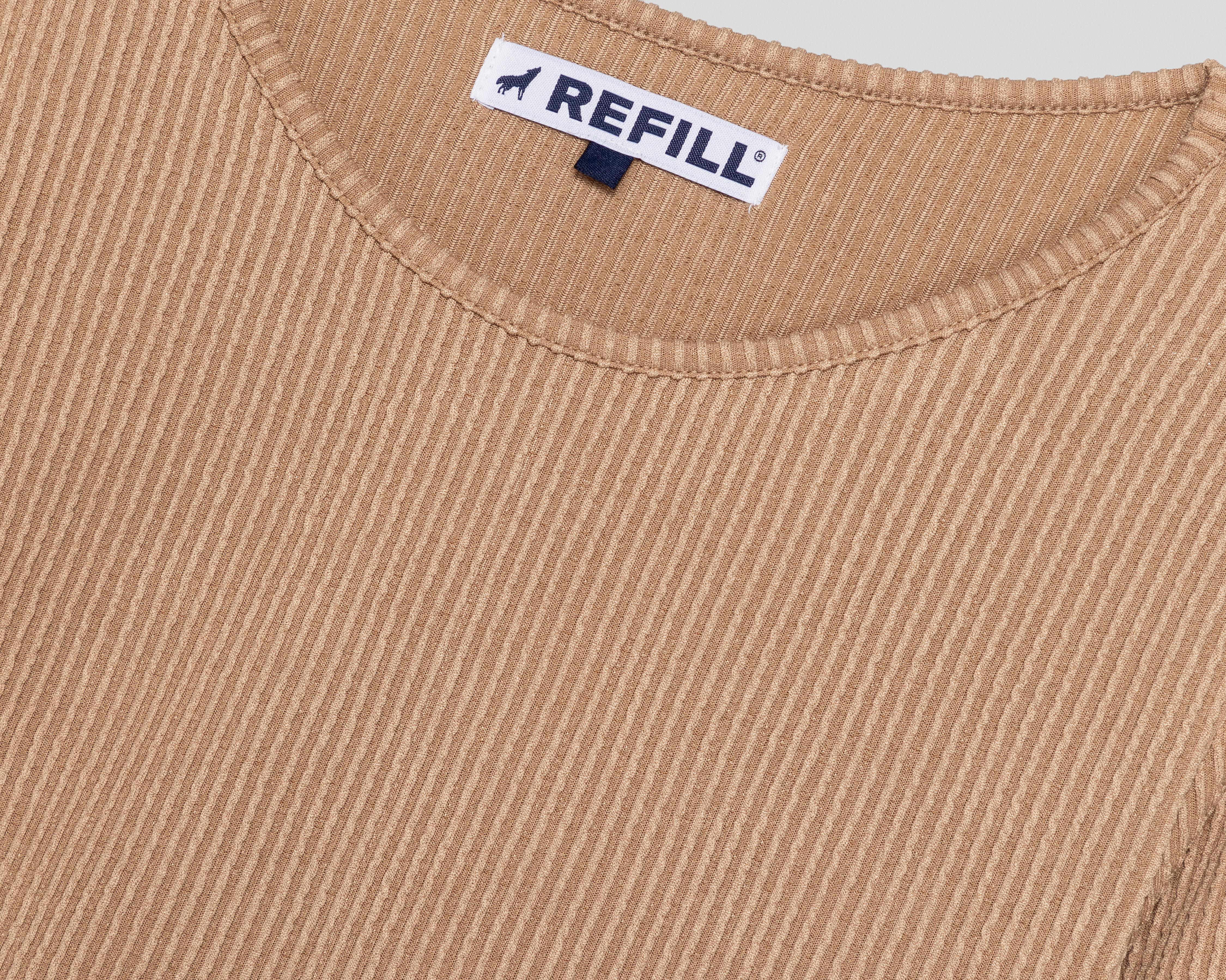 Foto 4 pulgar | Playera Refill Manga Larga para Mujer