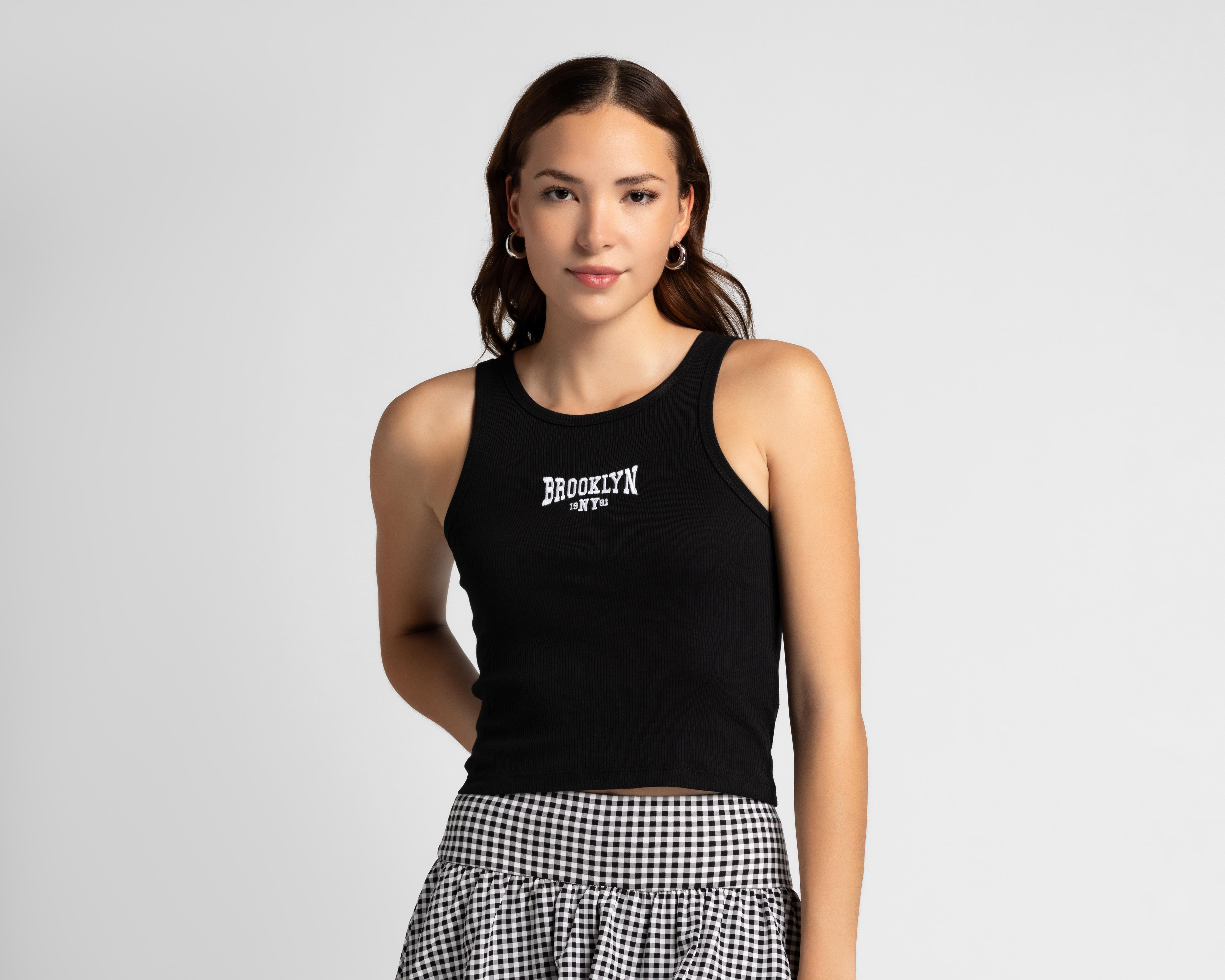 Foto 1 | Playera Refill sin Mangas para Mujer