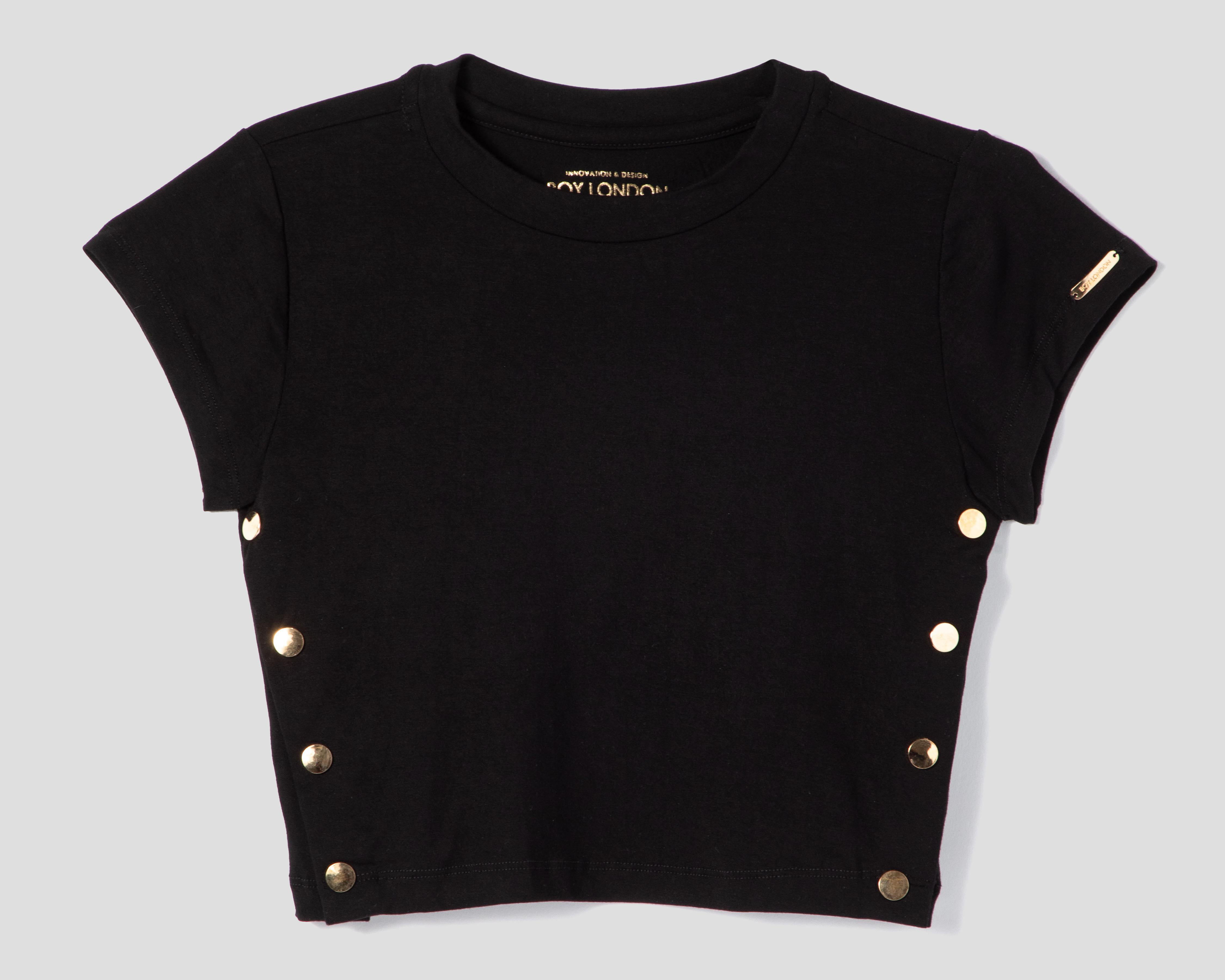Foto 2 pulgar | Blusa Boy London Manga Corta Juvenil