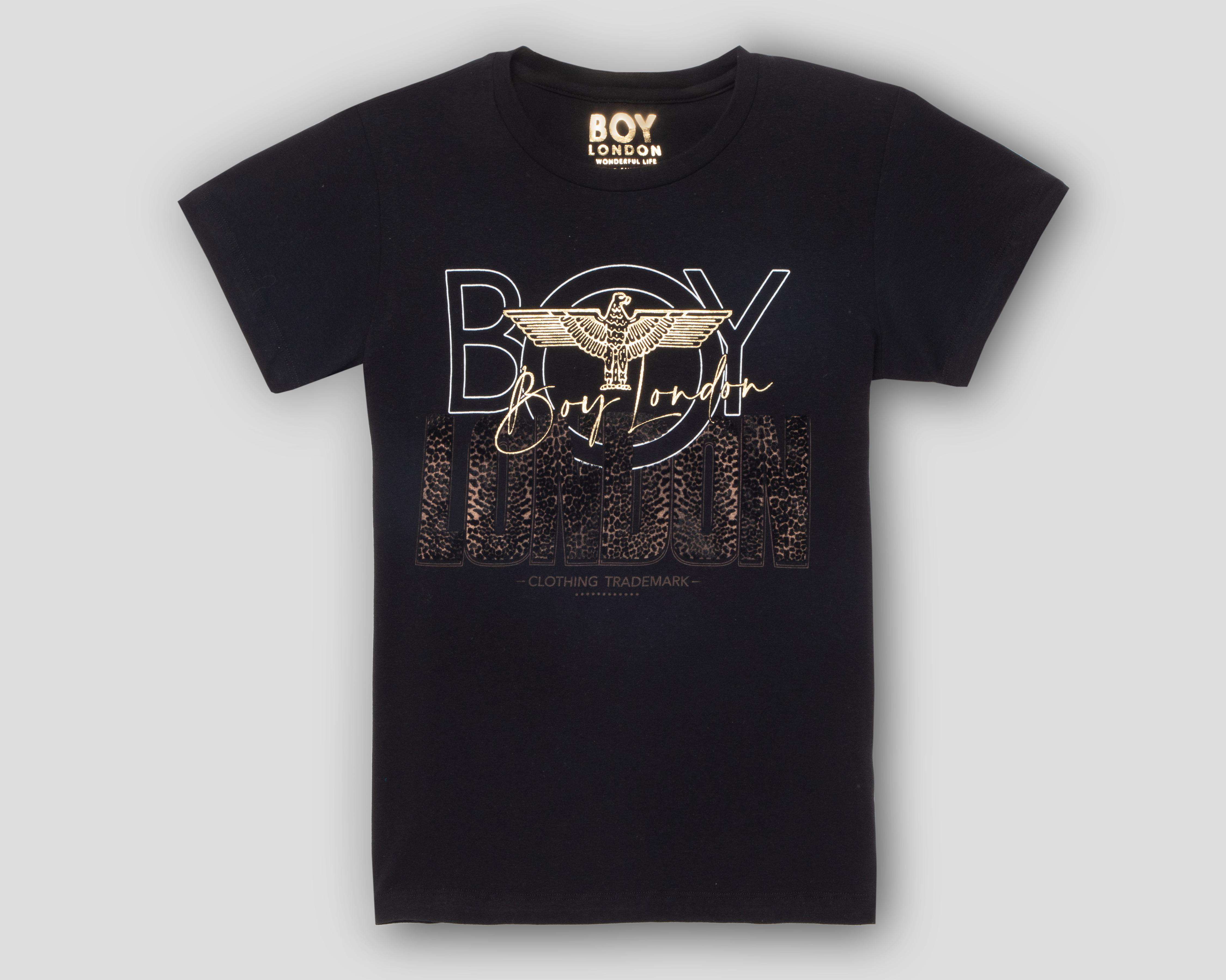 Playera Manga Corta Boy London para Mujer