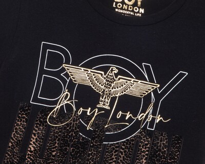 Foto 3 | Playera Manga Corta Boy London para Mujer