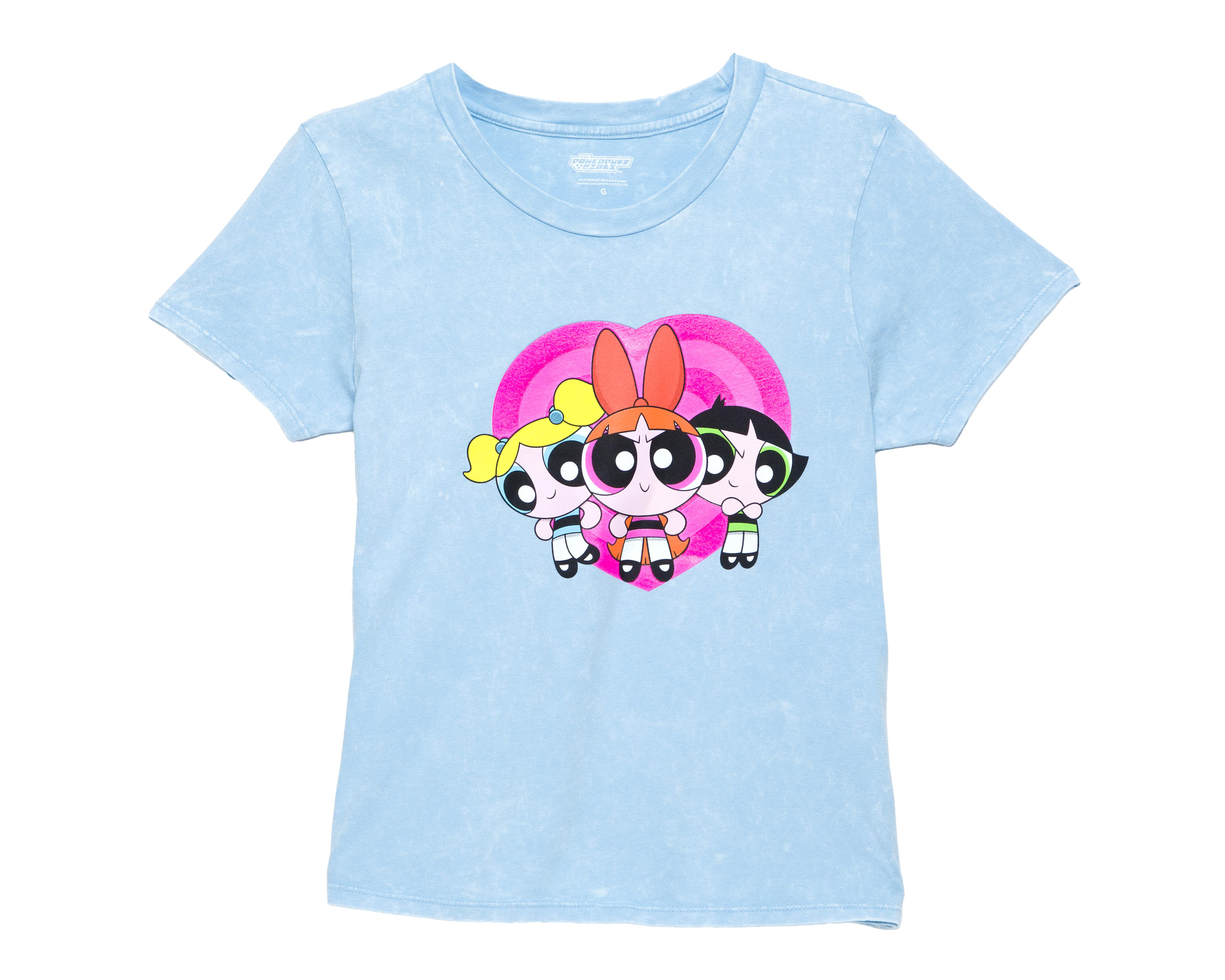 Foto 2 pulgar | Playera Manga Corta Las Chicas Superpoderosas para Mujer