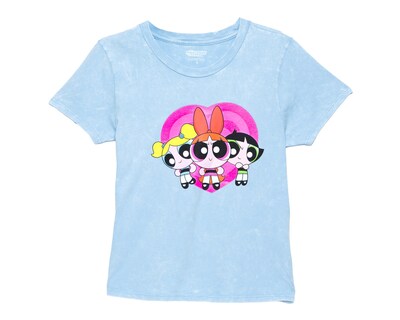 Foto 1 | Playera Manga Corta Las Chicas Superpoderosas para Mujer